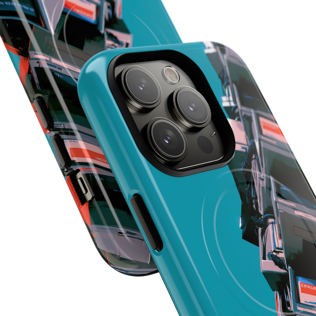 System Error Spire · Tough 2.0 Magnetic Phone Case for iPhone · Teal
