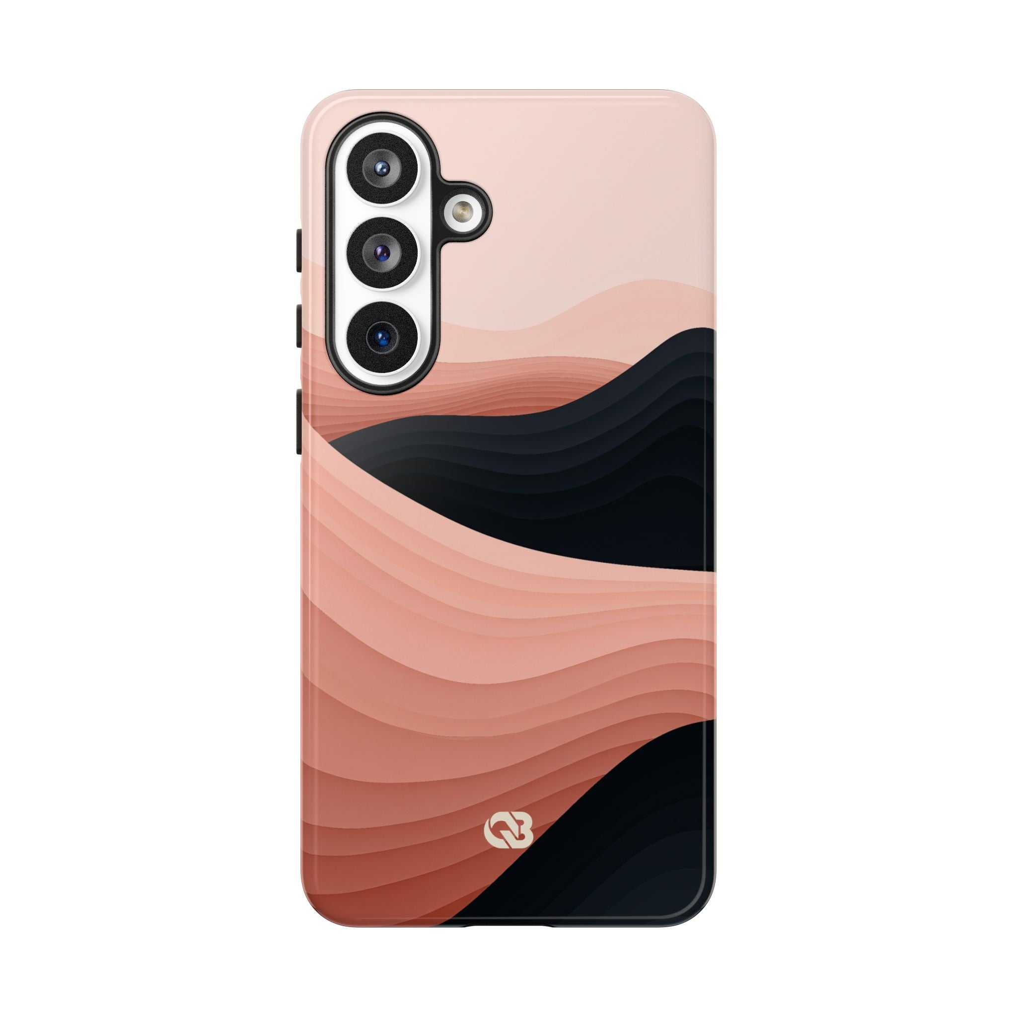 Pink Tough Phone Case for Samsung - Dune Shadow Layers