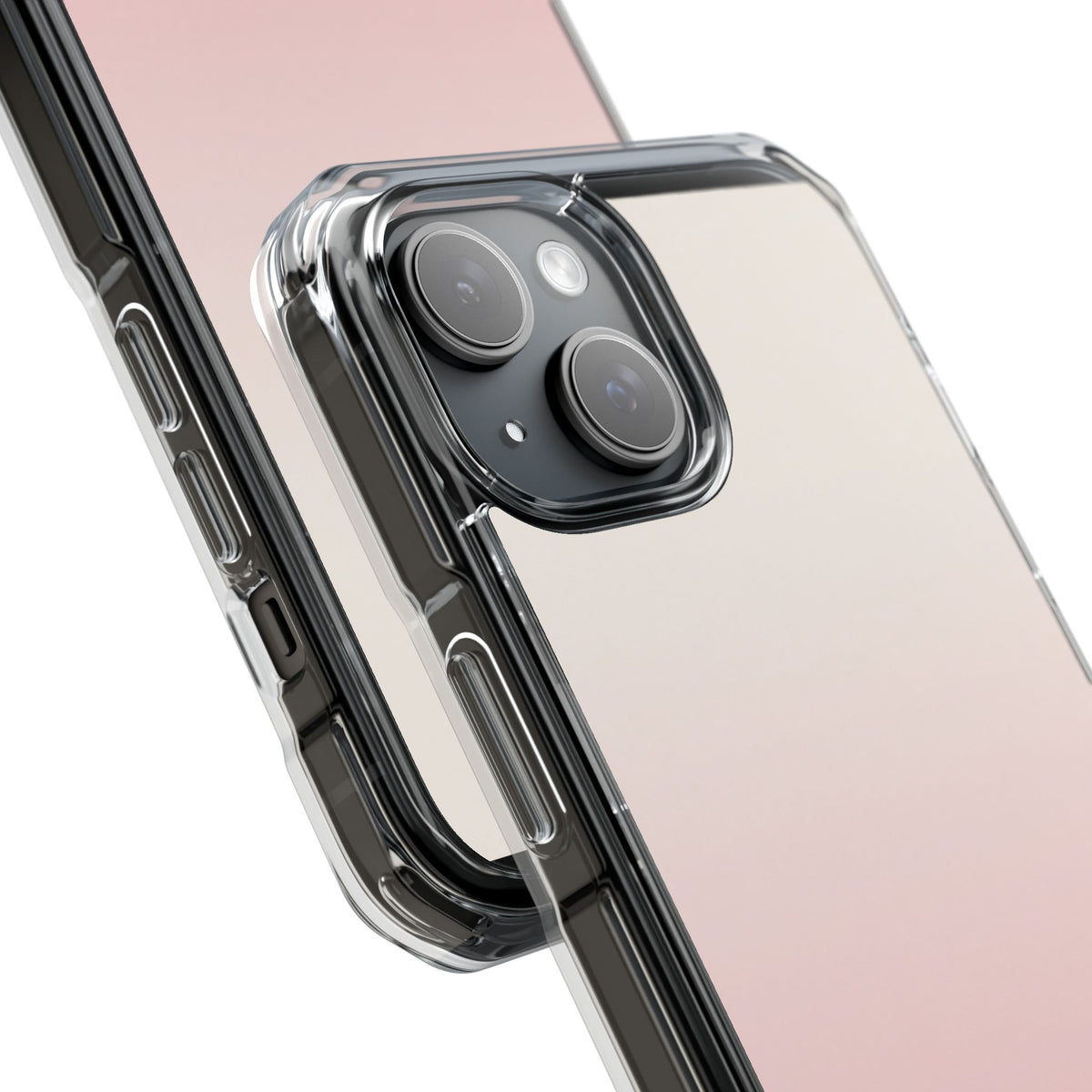 Blush Horizon · Clear Impact Magnetic Phone Case for iPhone · Pink