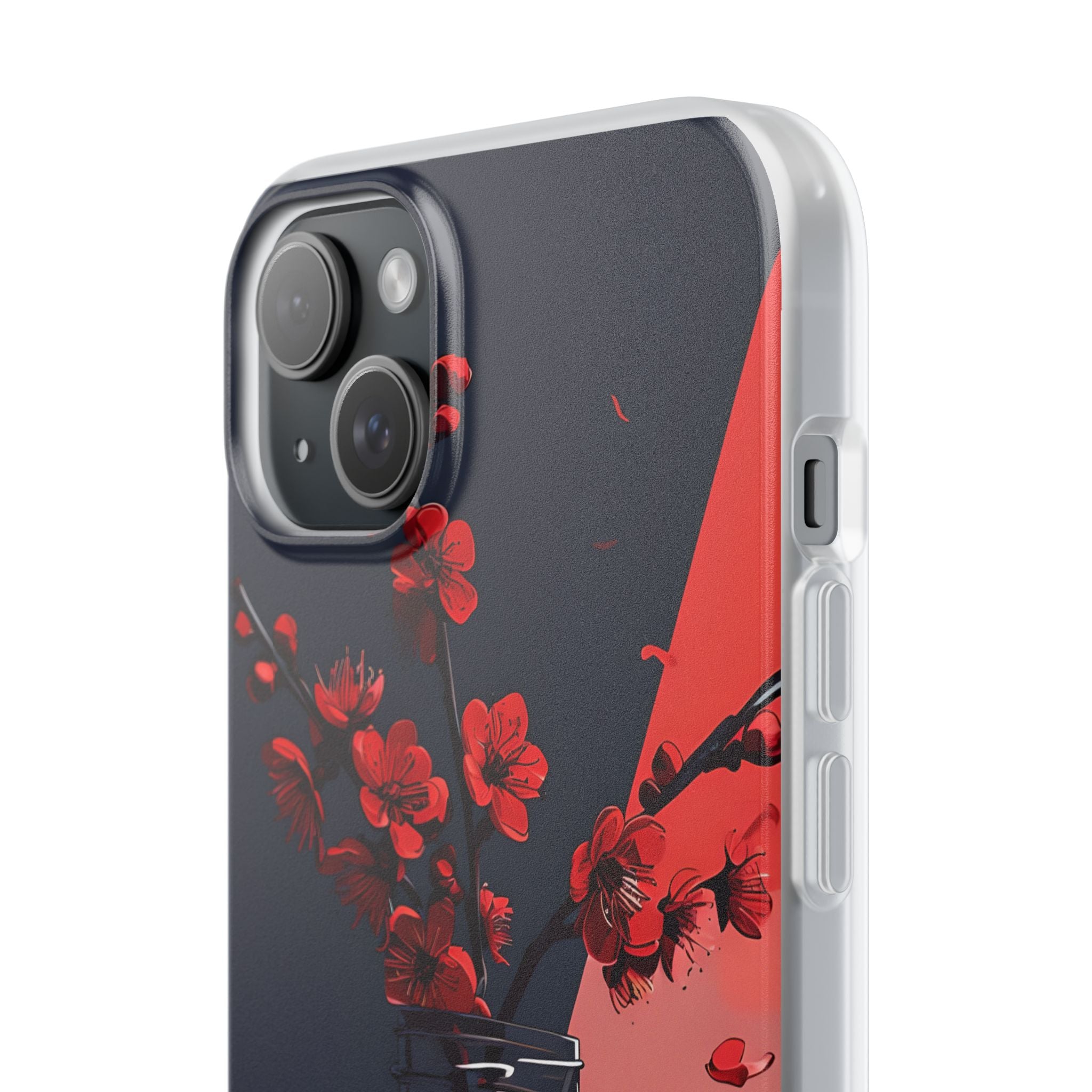 Crimson Blossom Jar · Soft Coque de téléphone pour iPhone