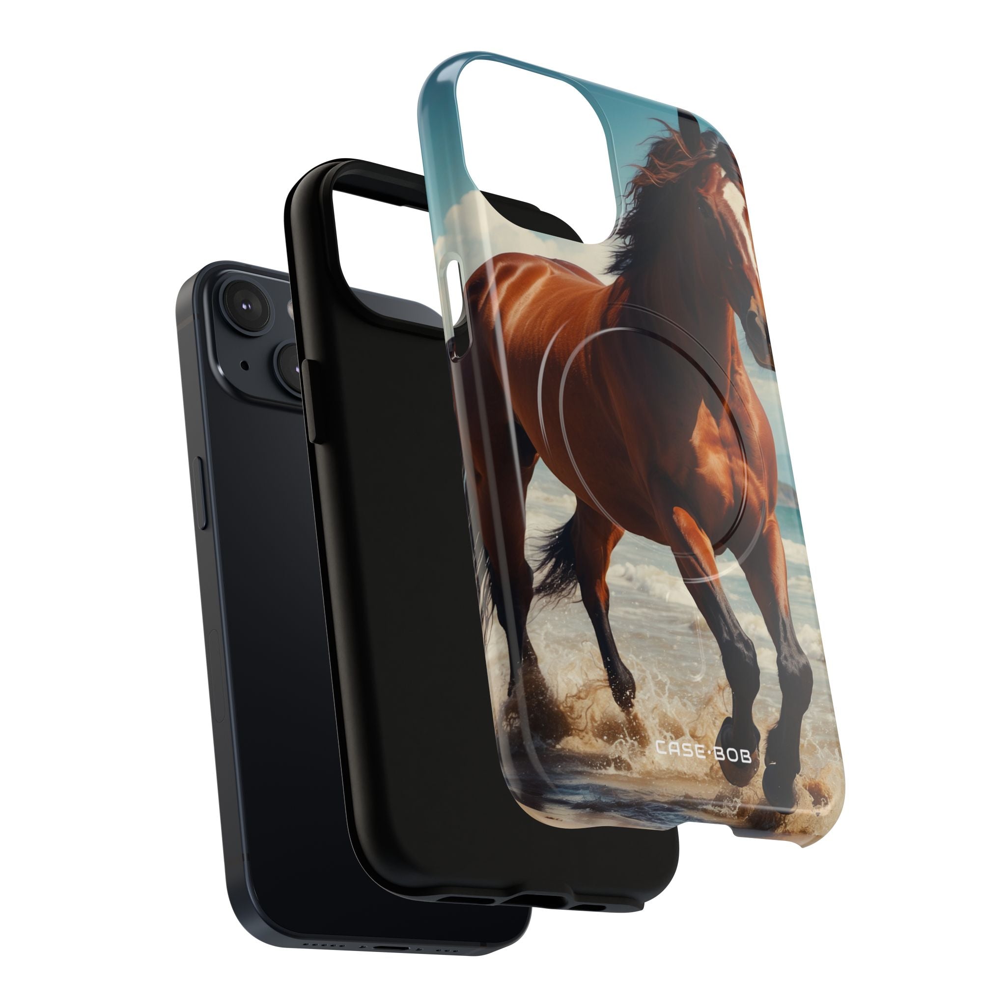 Blazing Horse iPhone 14 Case - Tough+