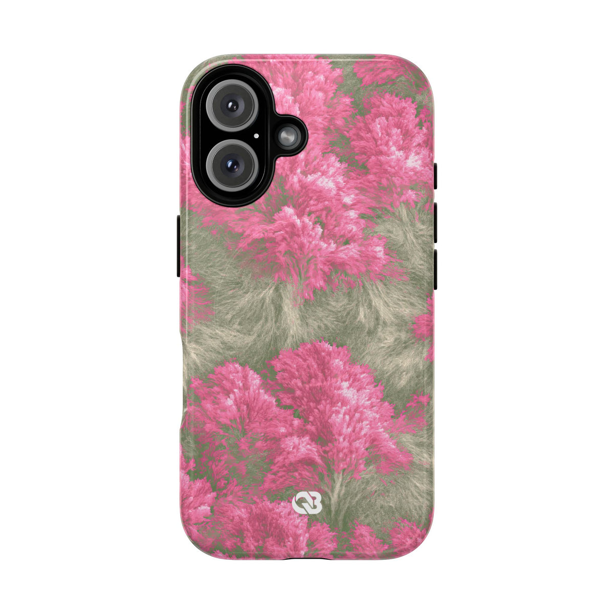 Digital Blossom · Tough 2.0 Magnetic Phone Case for iPhone · Pink
