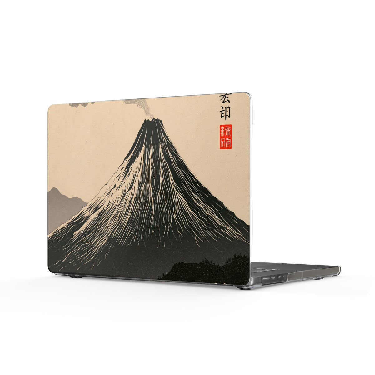 Fuji Summit · Clear Hard Case for MacBook · Beige