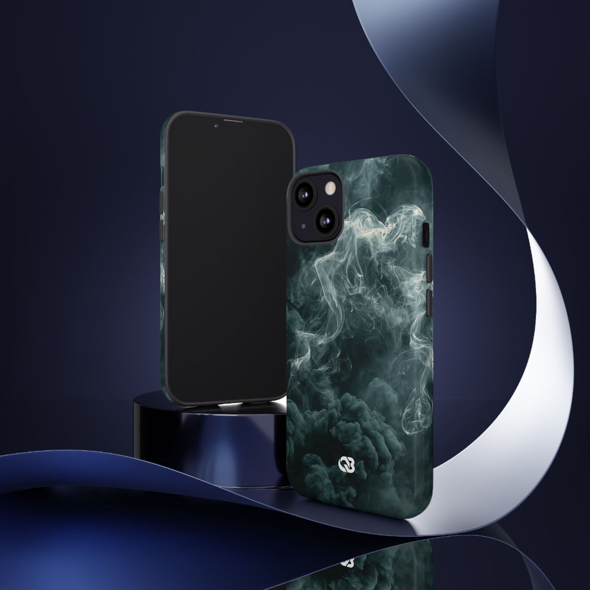 Luminescent Vapor Drift · Tough Phone Case for iPhone · Teal