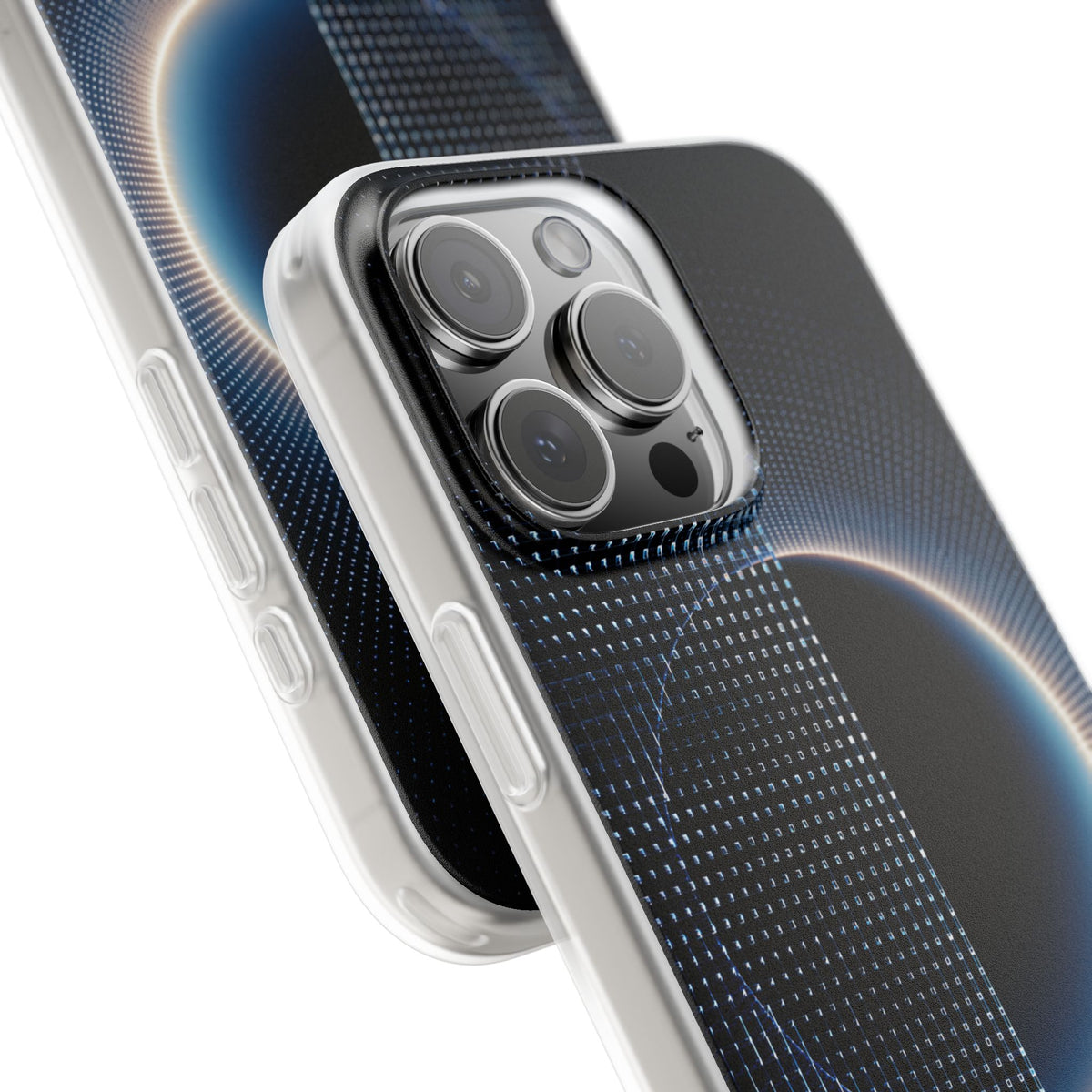 Luminous Meridian · Lite Phone Case for iPhone · Black