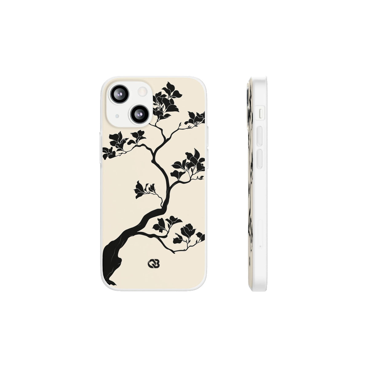 Ebony Magnolia · Lite Phone Case for iPhone · Beige