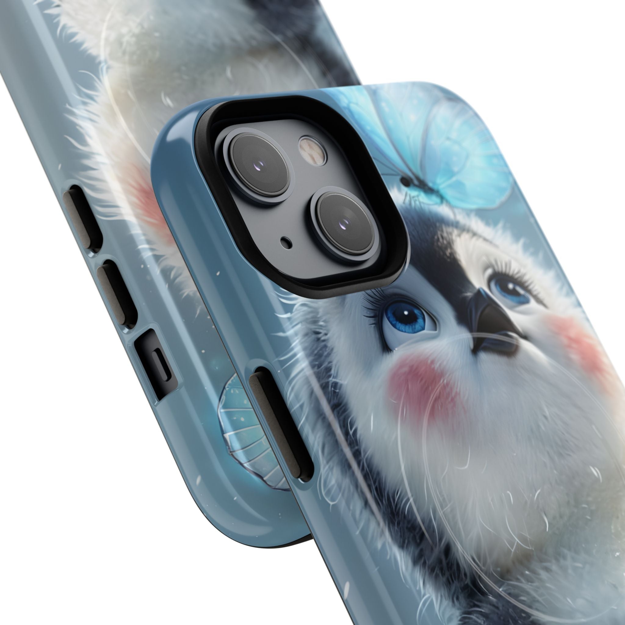 Frosty Penguin Glow · Tough+ Magsafe