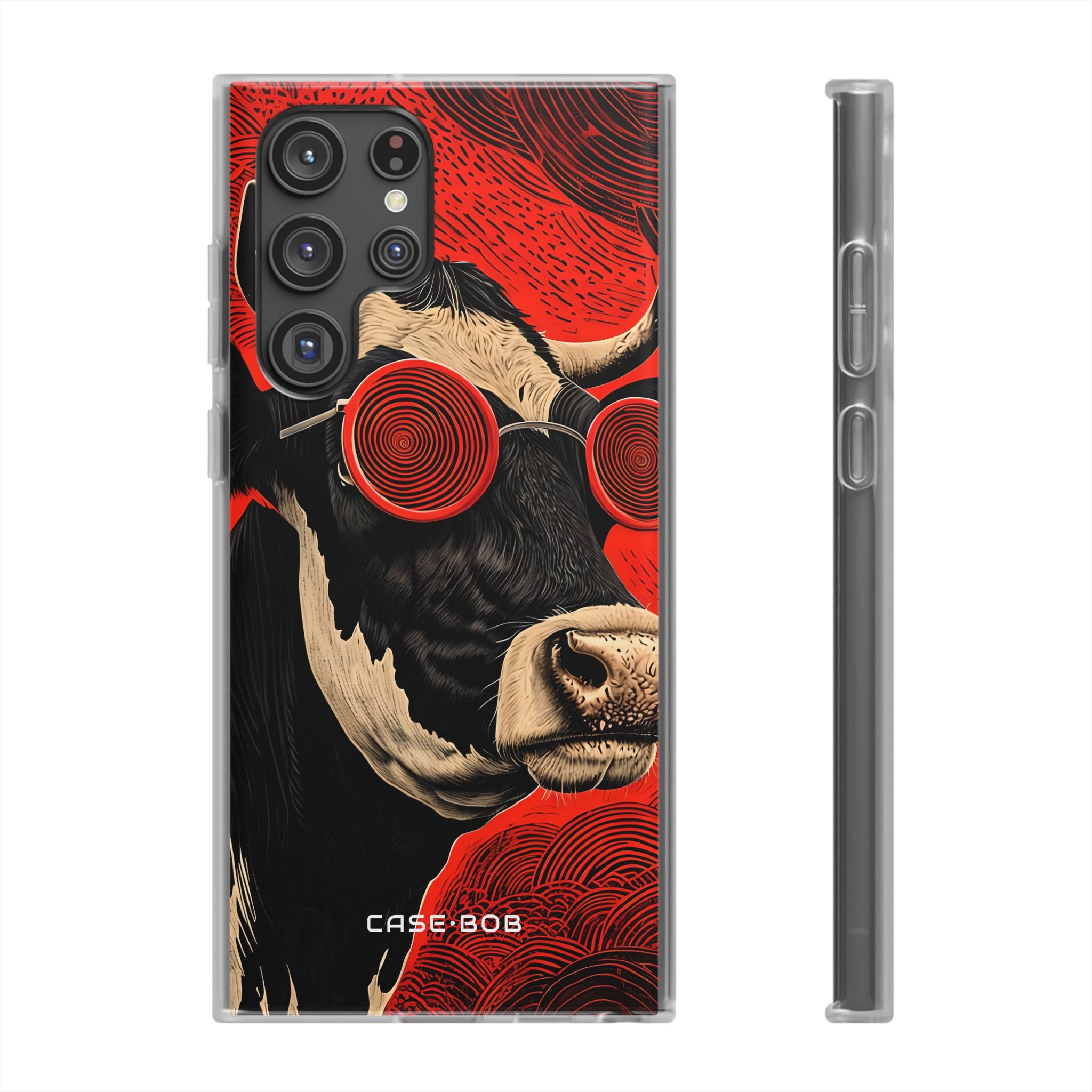 Hypnotic Cow Samsung S22 Ultra Case - Soft