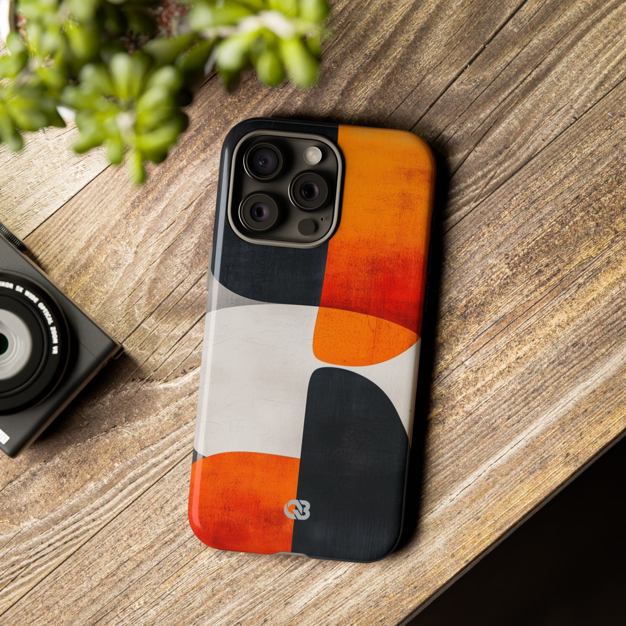 Burnt Amber Flow · Tough Phone Case for iPhone