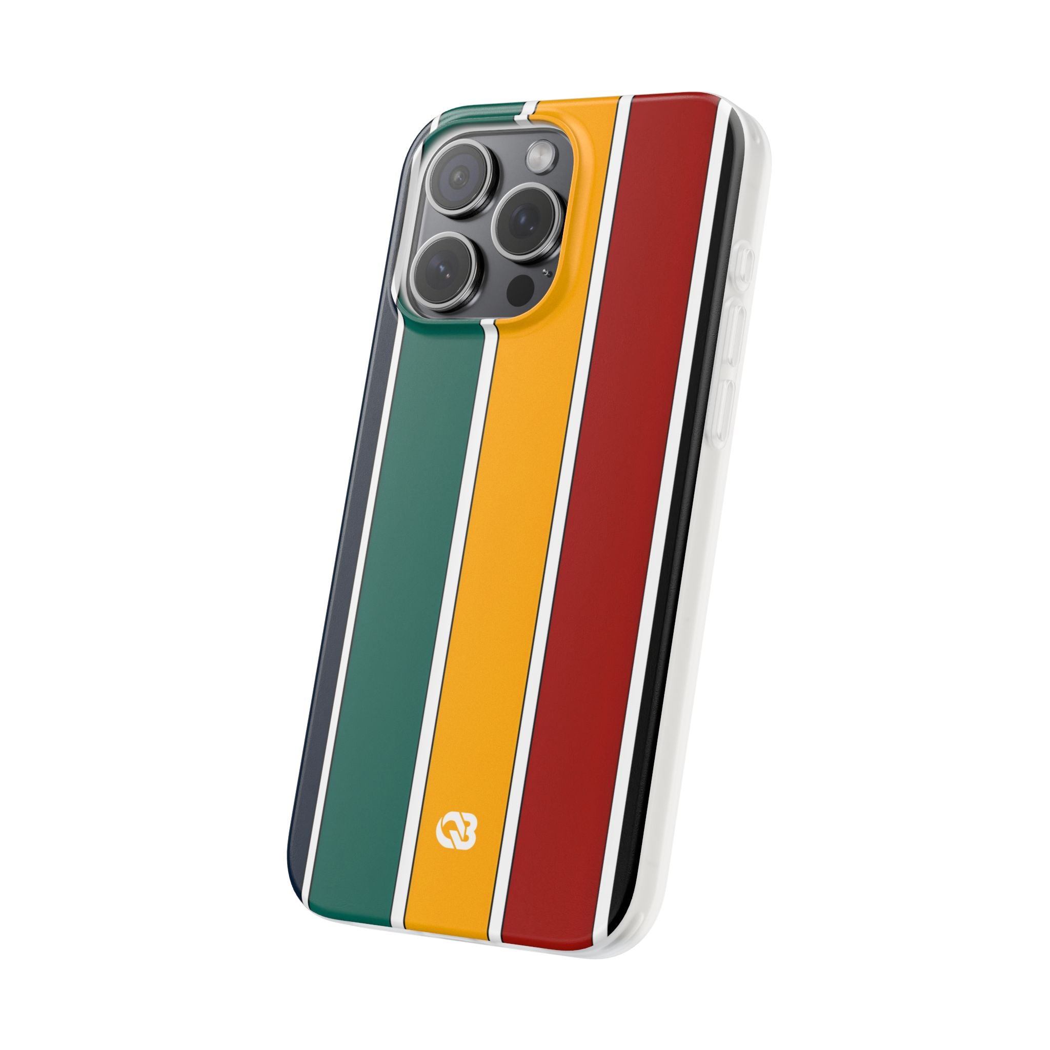 Retro Racing Bars · Soft Phone Case for iPhone