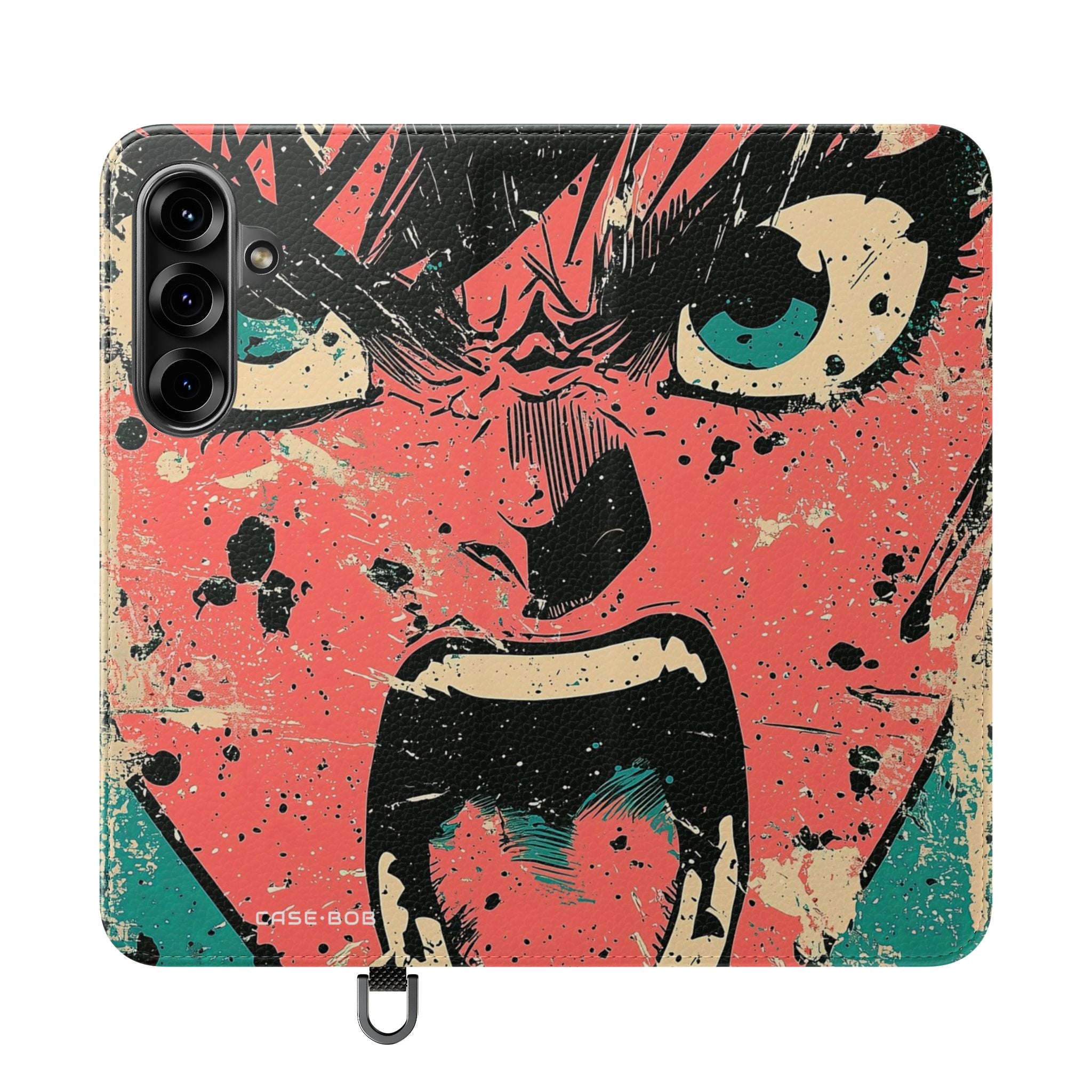 Shouting Face Burst - Samsung S25+ Case - Wallet