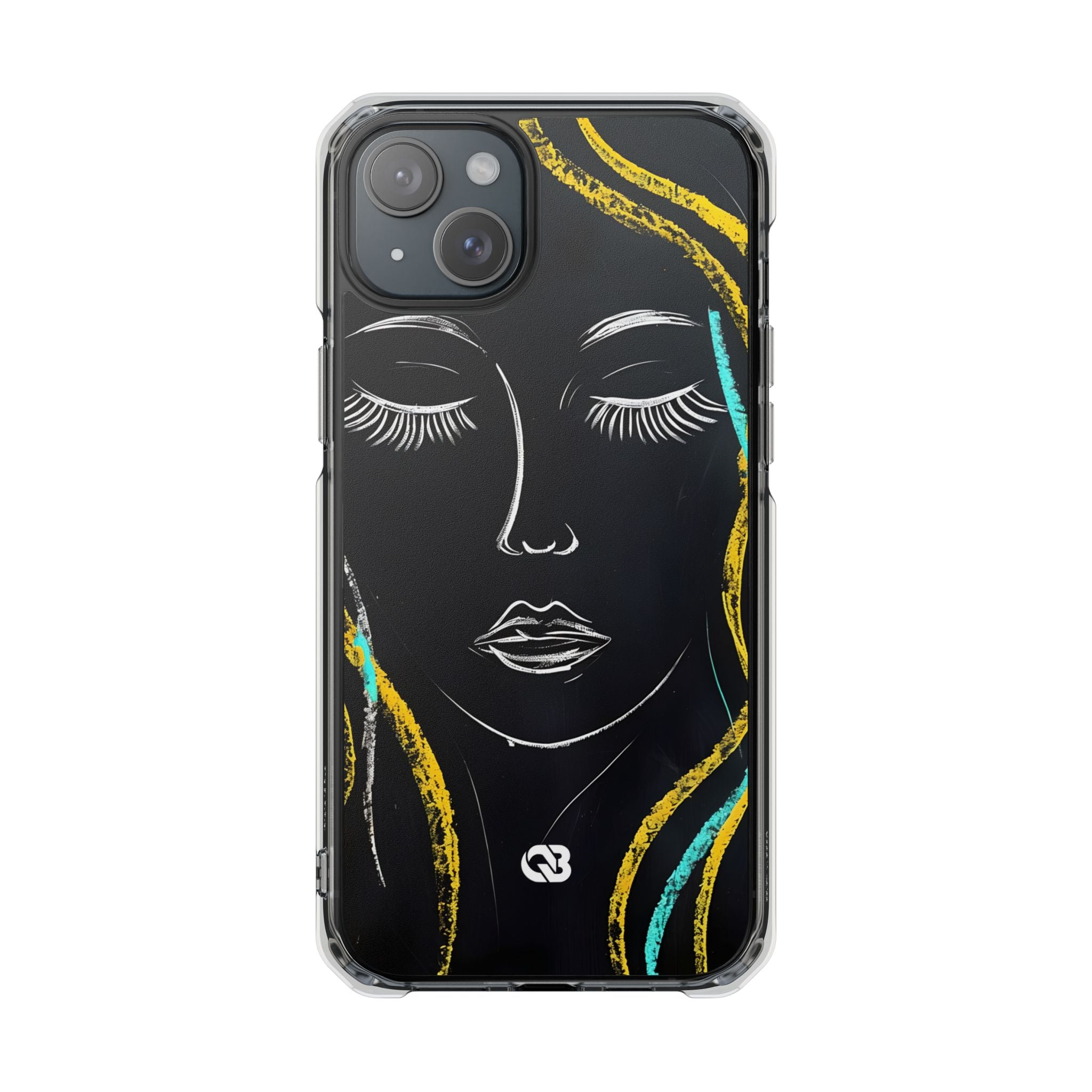 Obsidian Chalk Portrait · Impact Phone Case for iPhone · Magsafe