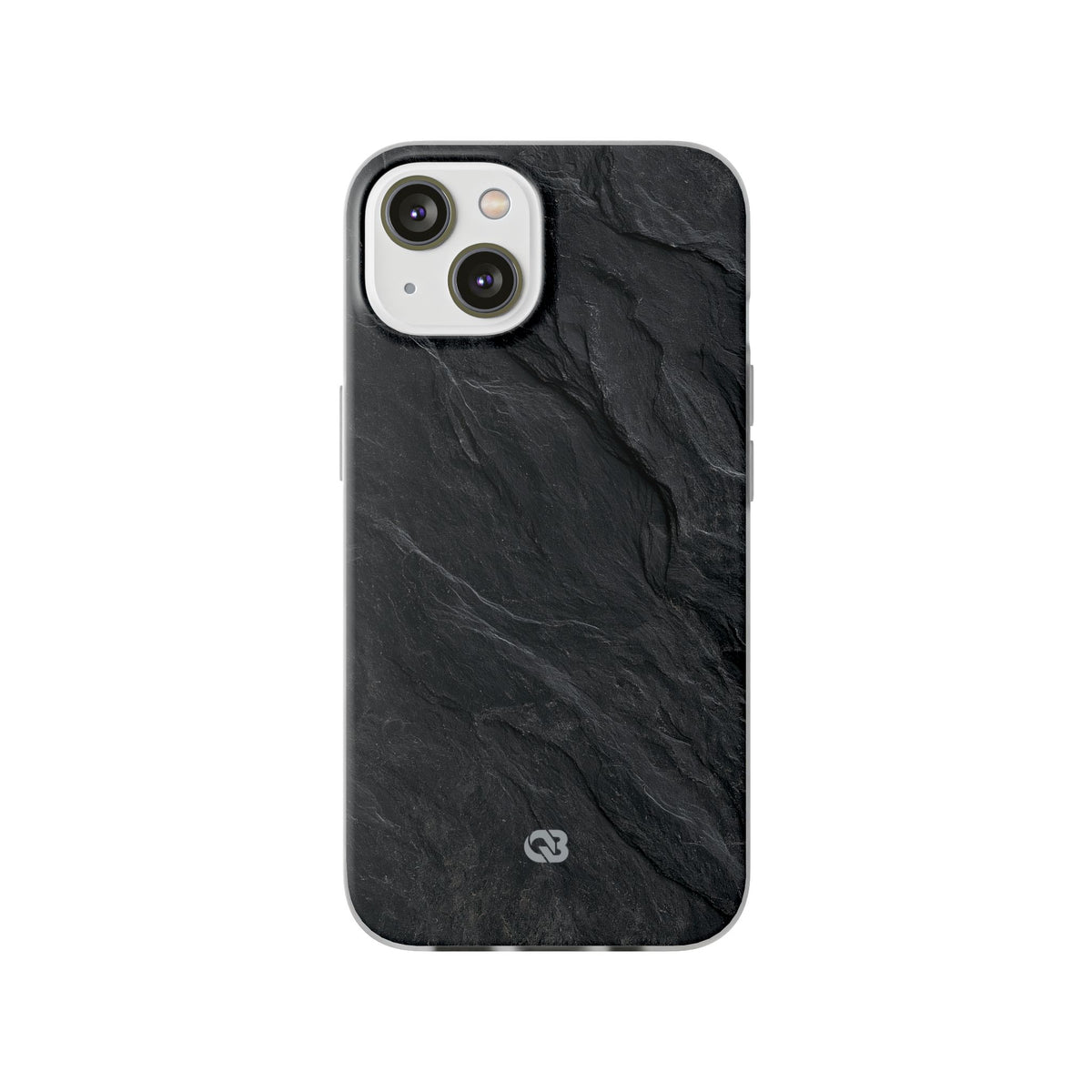 Black Lite Phone Case for iPhone - Midnight Slate Ridge