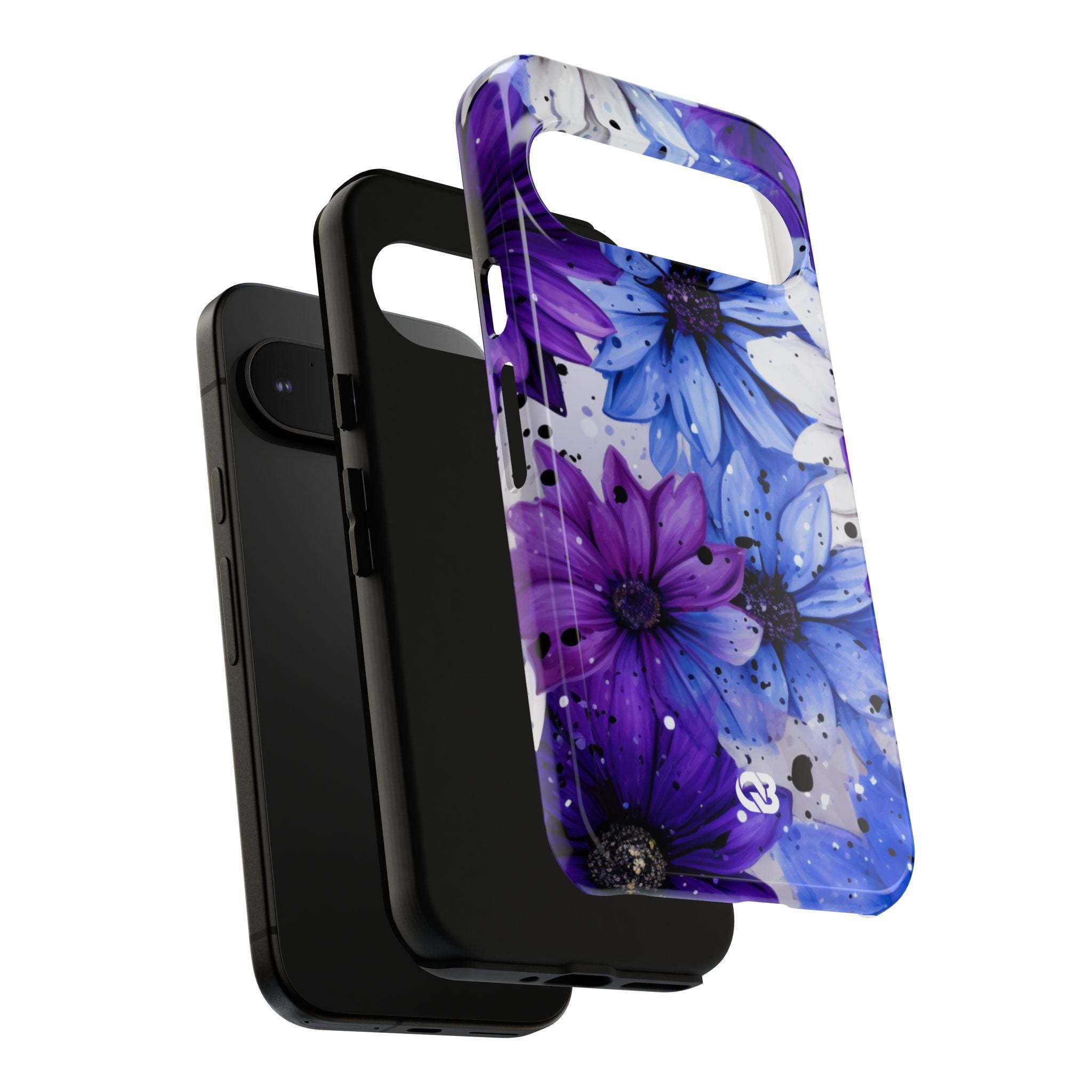 Ink Splatter Blooms · Tough Phone Case for Google Pixel