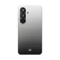 Black Lite Phone Case for Samsung - Obsidian Halftone Flux