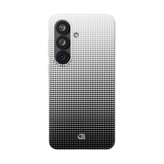 Black Lite Phone Case for Samsung - Obsidian Halftone Flux