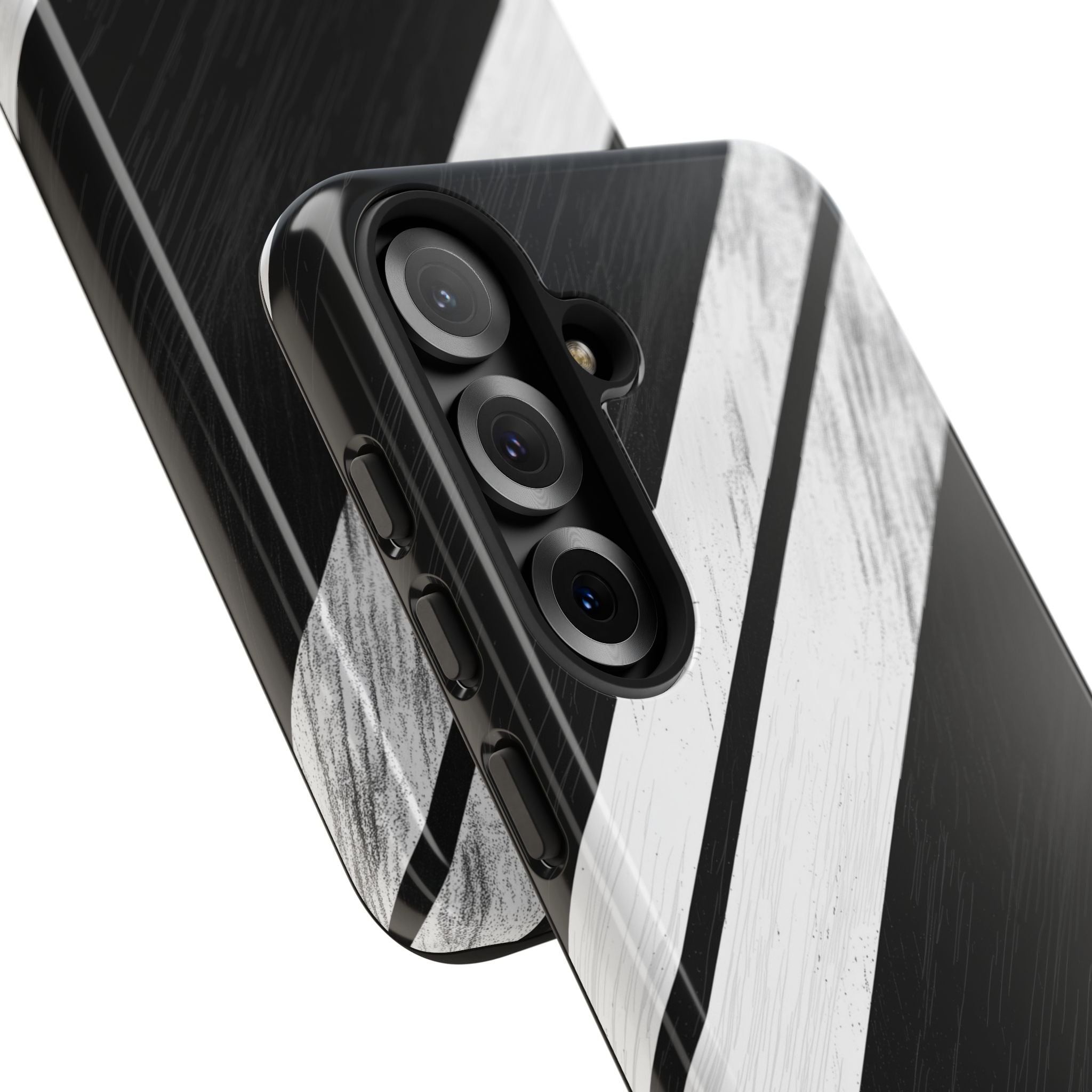 Distressed Stripe Motion Samsung S25 Plus Case - Tough