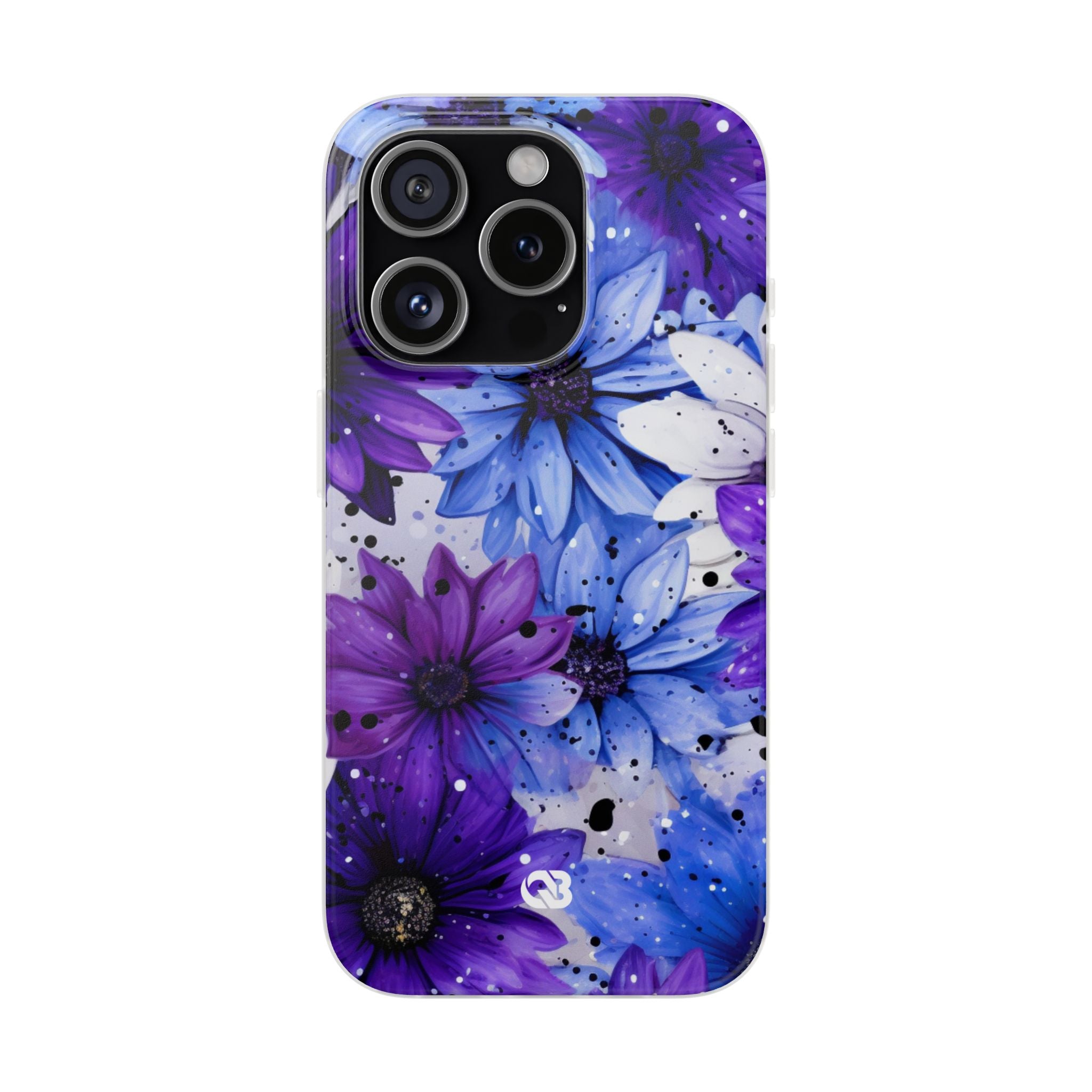 Ink Splatter Blooms · Soft Coque de téléphone pour iPhone
