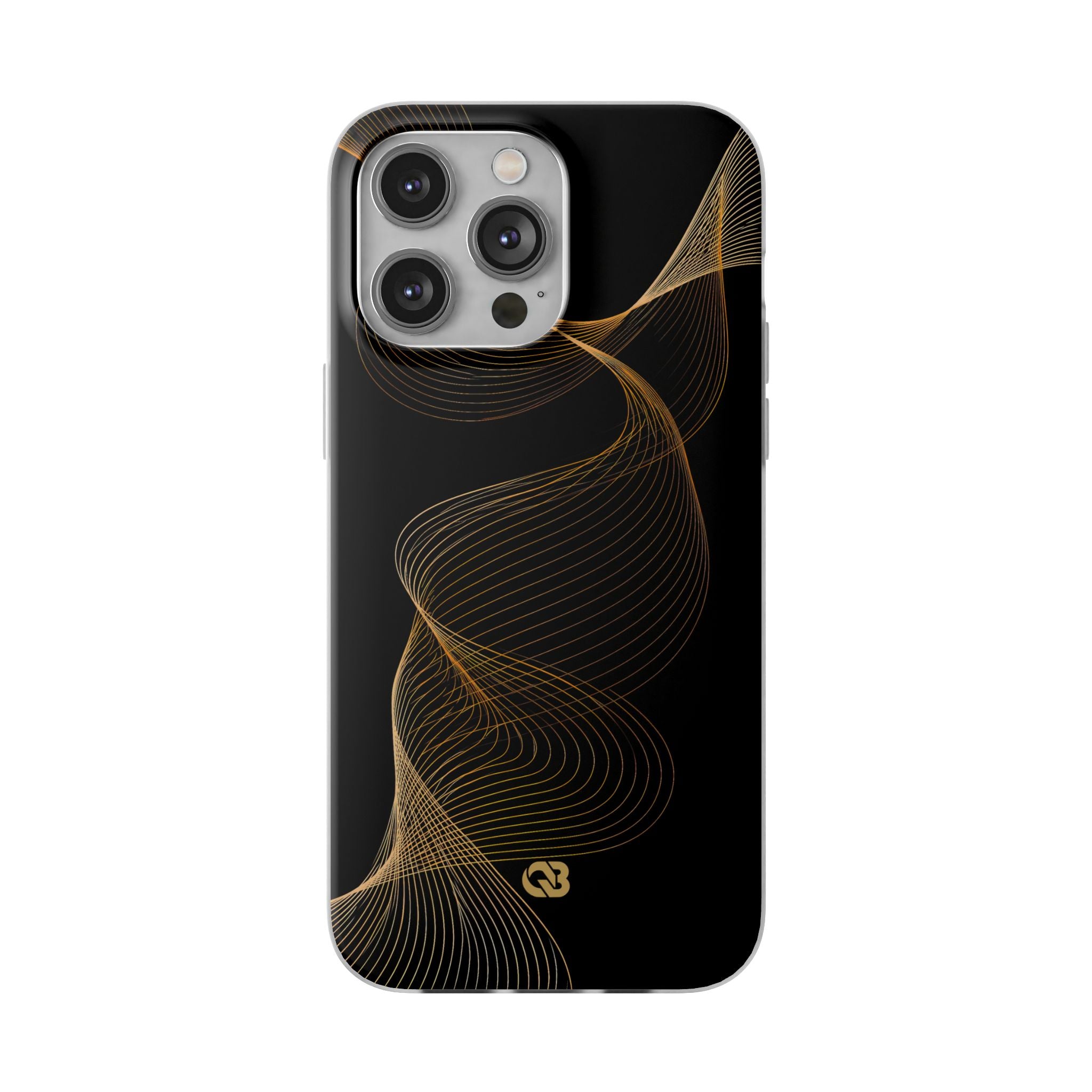 Gold Lite Phone Case for iPhone - Burnished Bronze Helix