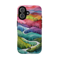 Fluid Rainbow Ridge · Tough 2.0 Case · Magsafe