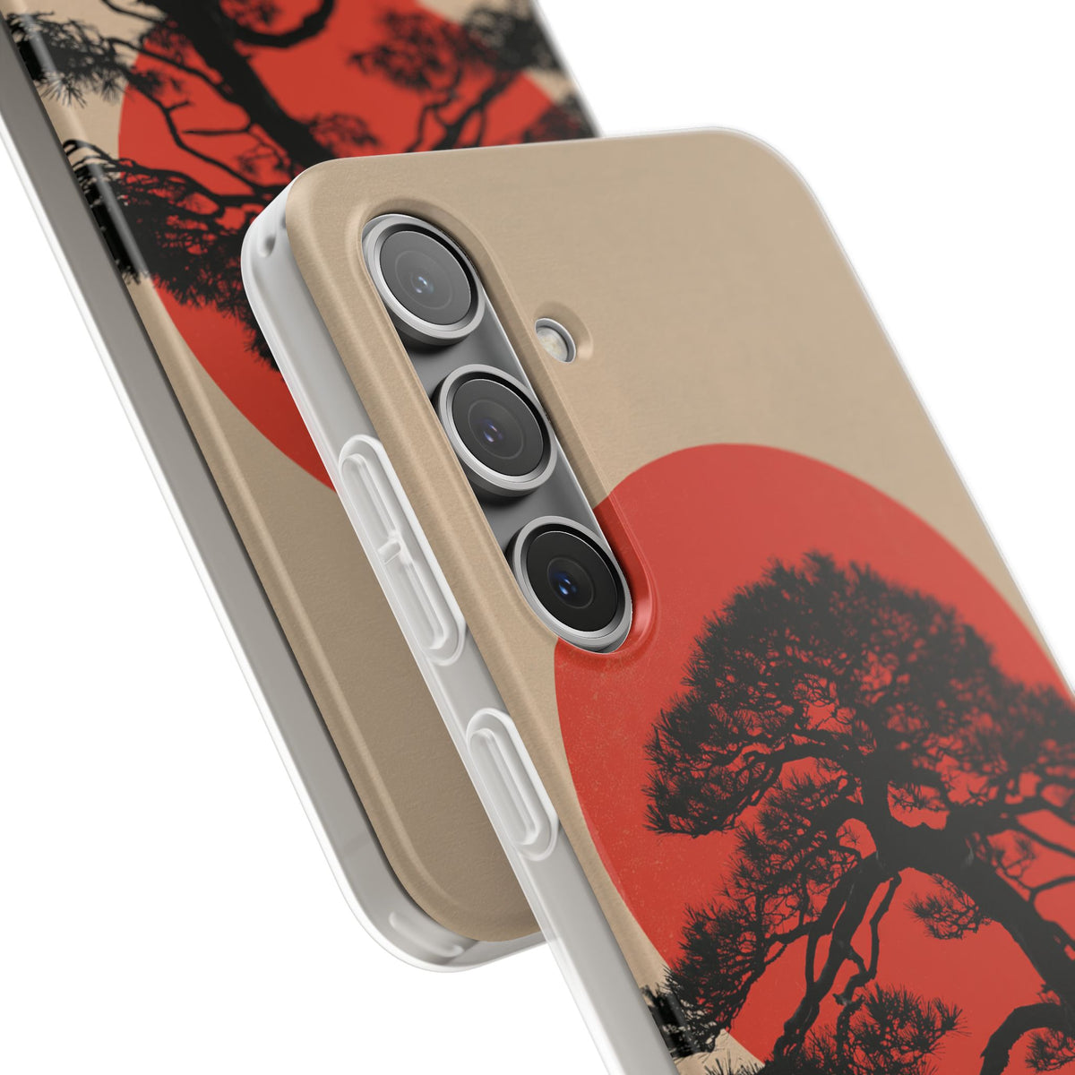Crimson Pine Solitude · Lite Phone Case for Samsung · Beige
