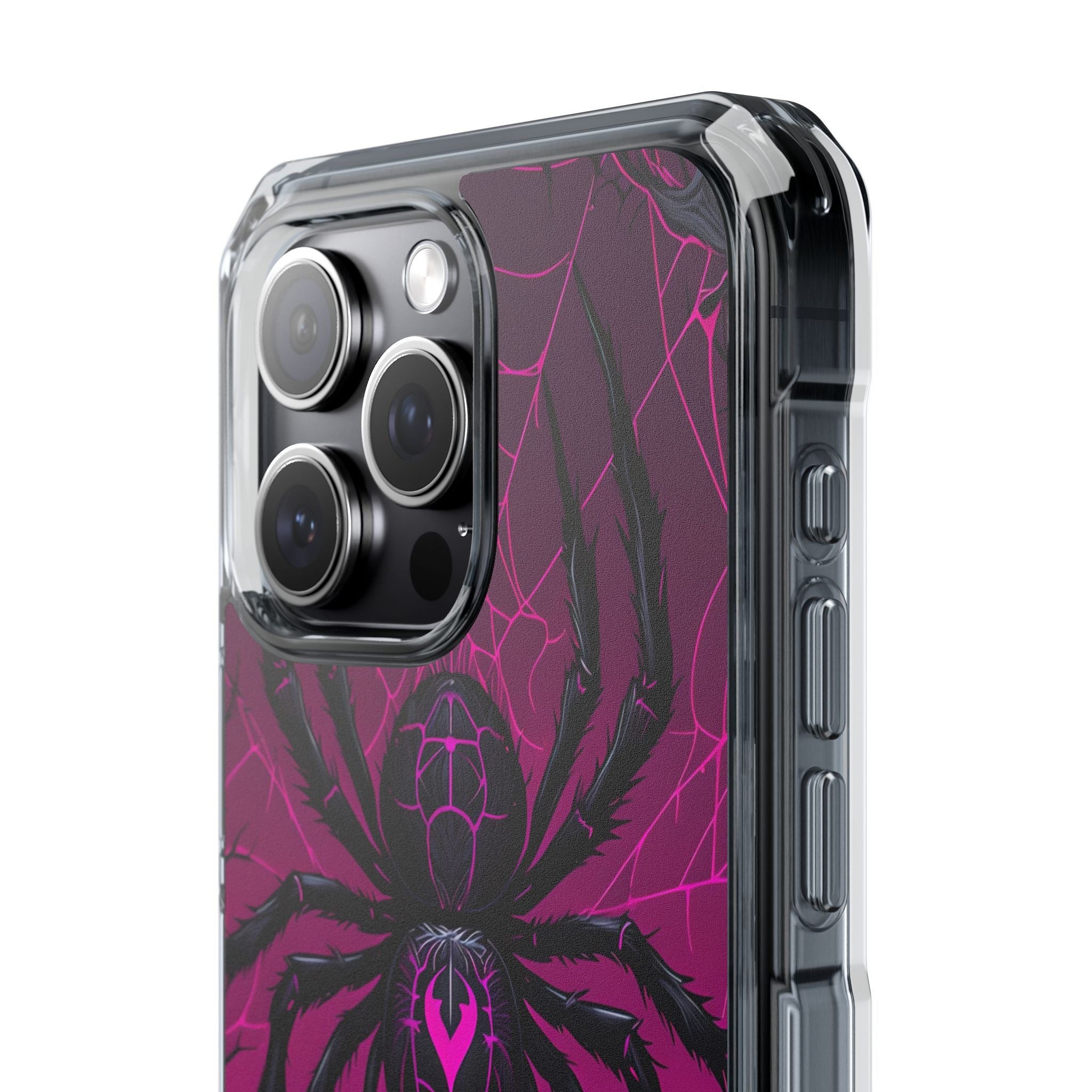 Obsidian Neon Widow · Impact Handyhülle für iPhone · Magsafe