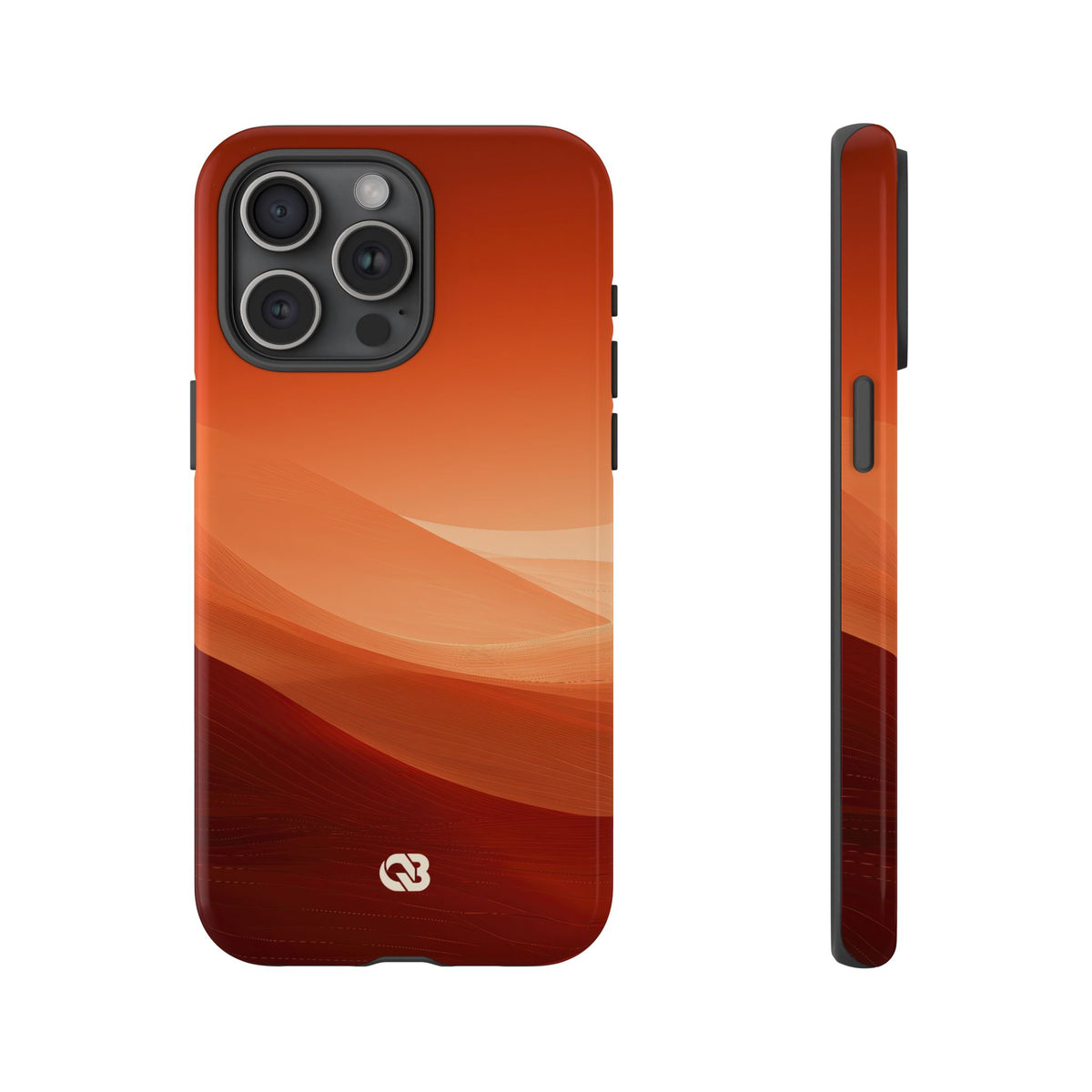 Amber Dune Horizon · Tough Phone Case for iPhone · Orange