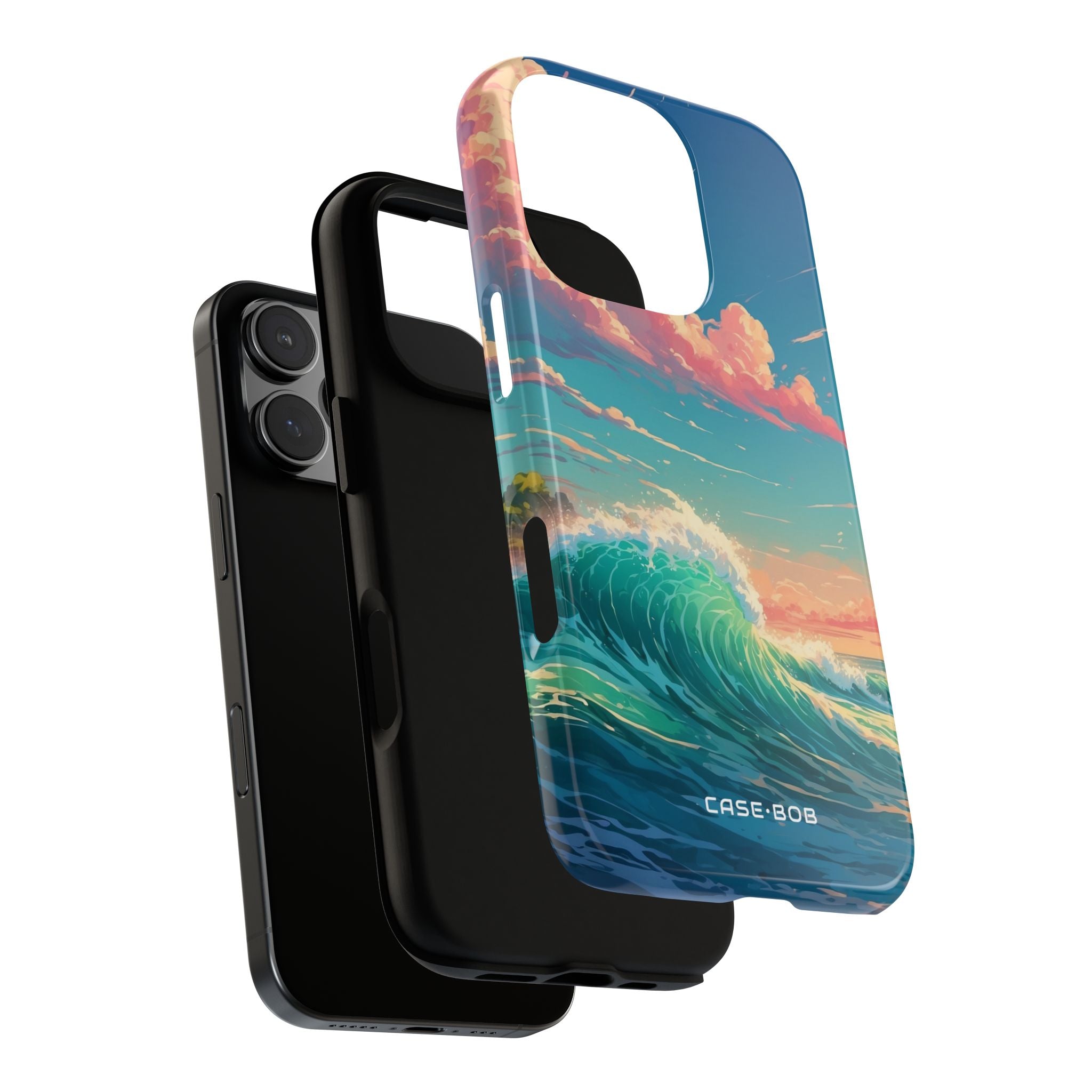 Turquoise Crest iPhone 16 Pro Case - Tough