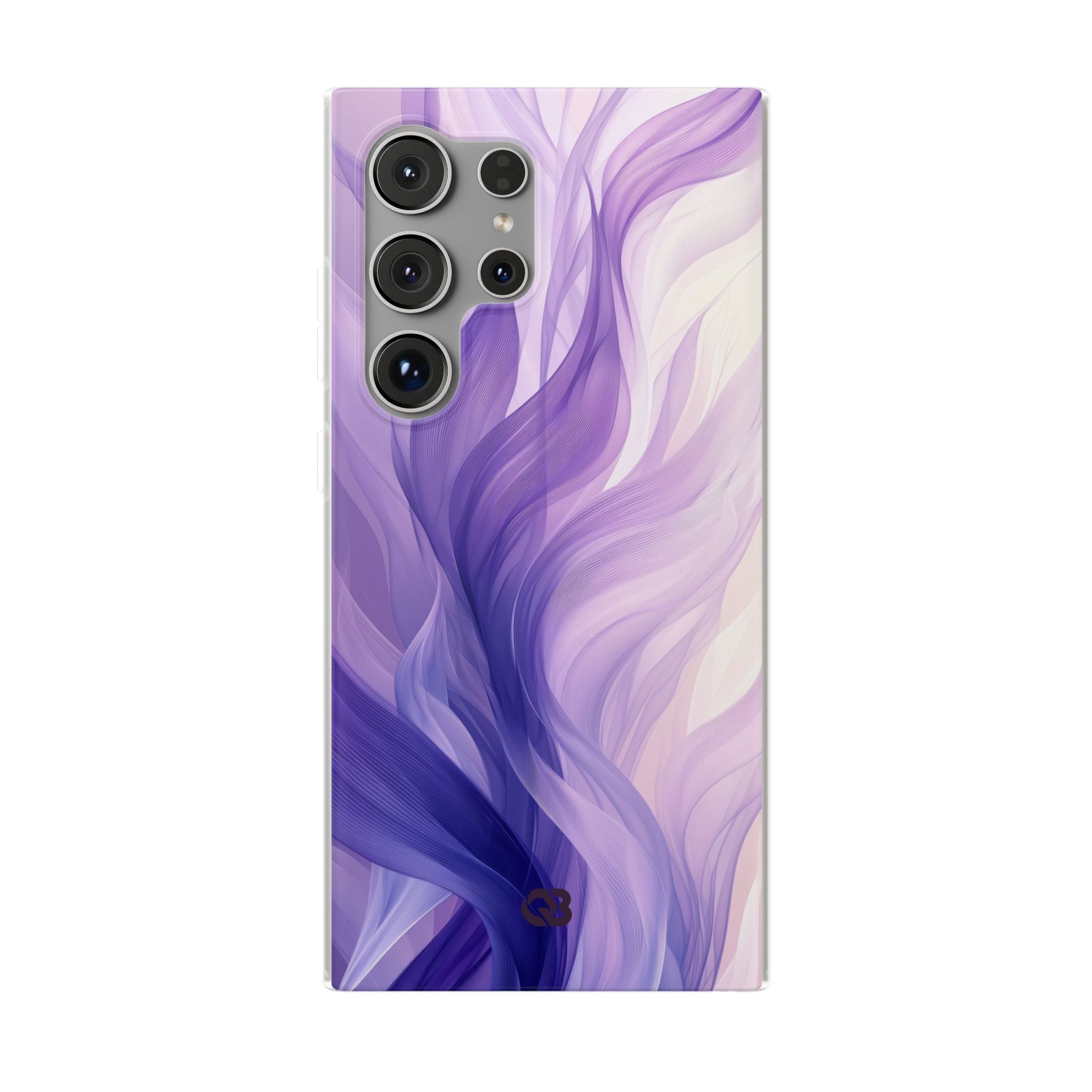 Amethyst Silk Waves · Soft Phone Case for Samsung