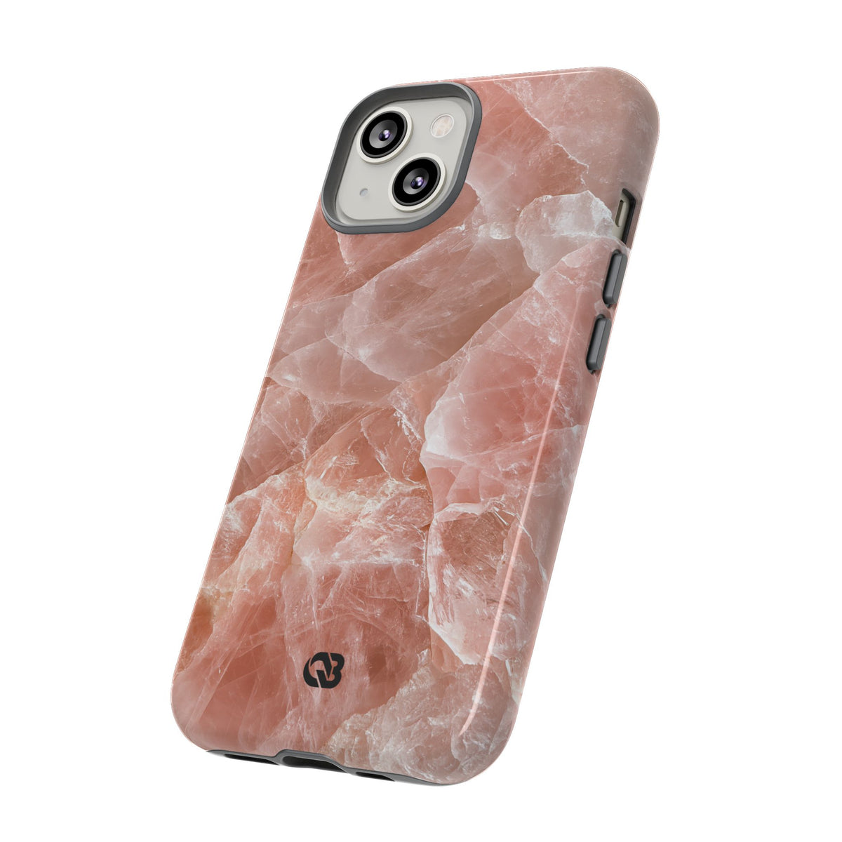 Rose Quartz Facet · Tough Phone Case for iPhone · Pink