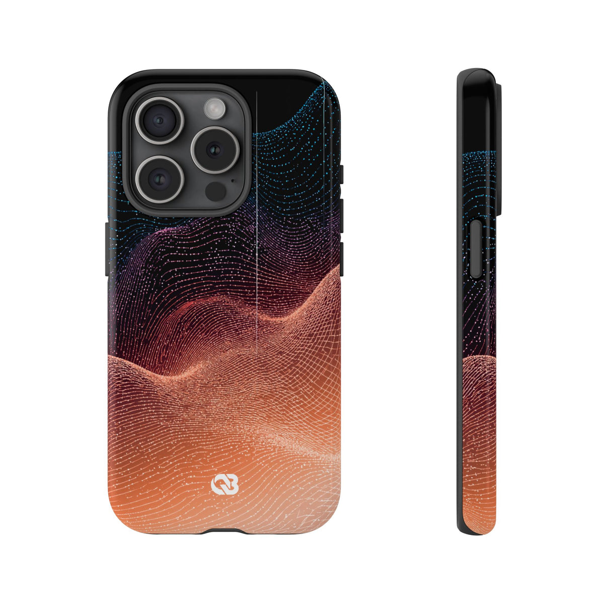 Spectral Elevation · Tough Phone Case for iPhone · Orange