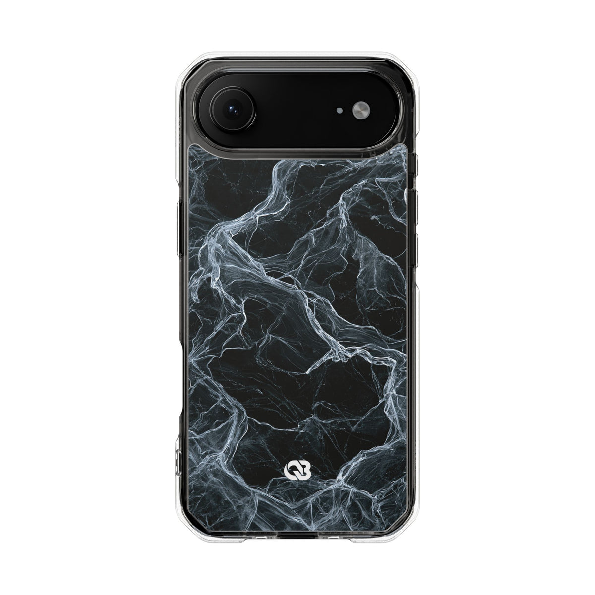 Arctic Gossamer · Clear Impact Magnetic Phone Case for iPhone · Black