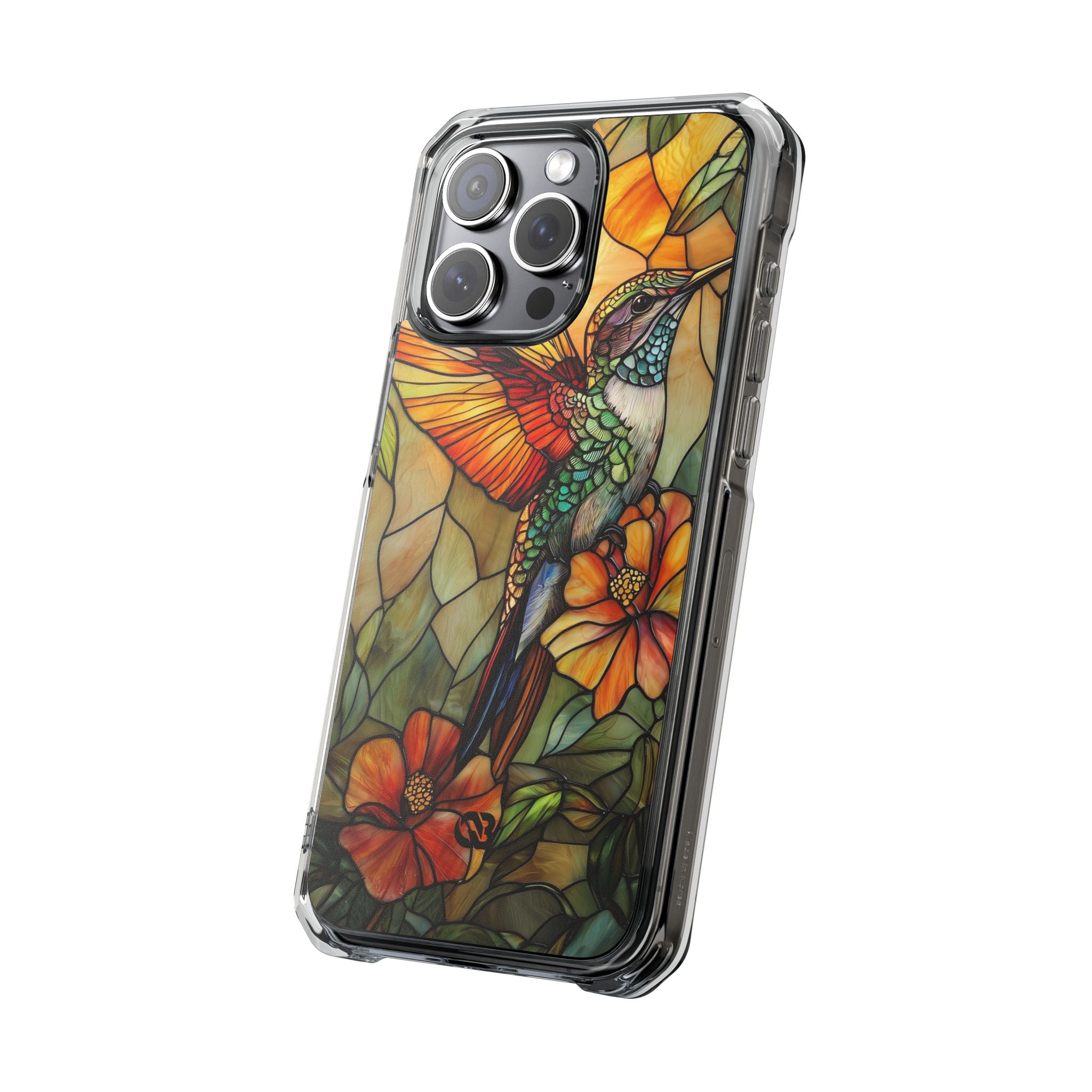 Amber Glass Hummingbird · Impact Phone Case for iPhone · Magsafe