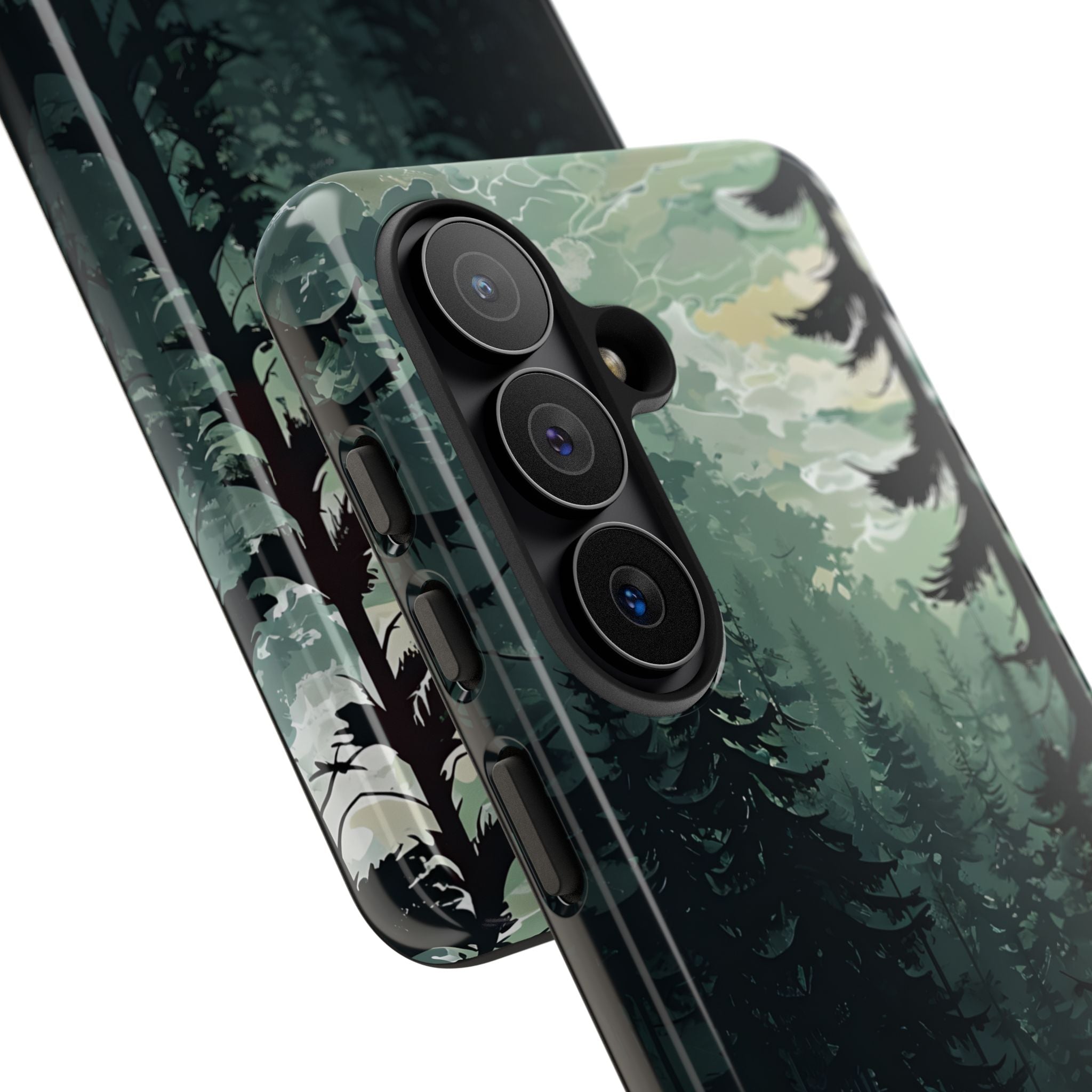 Misty Pine Shadow · Coque de téléphone Tough pour Samsung