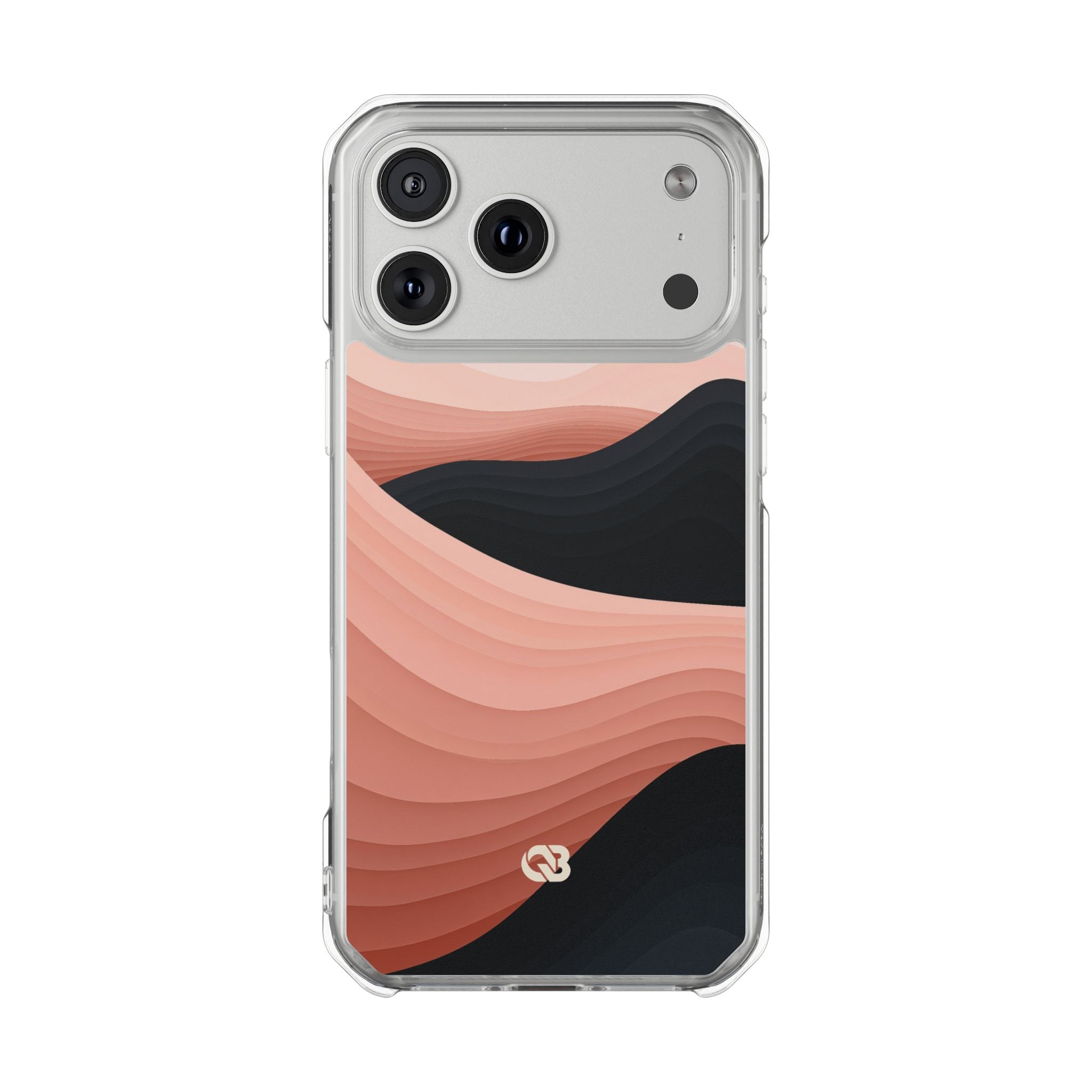 Pink Impact MagSafe Phone Case for iPhone - Dune Shadow Layers