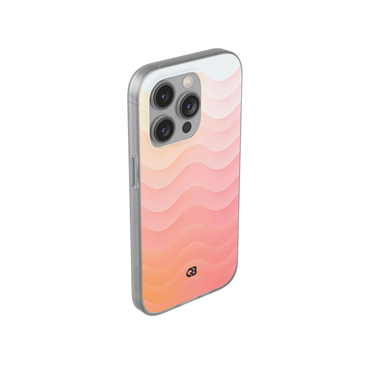 Blush Horizon Waves · Lite Phone Case for iPhone · Pink