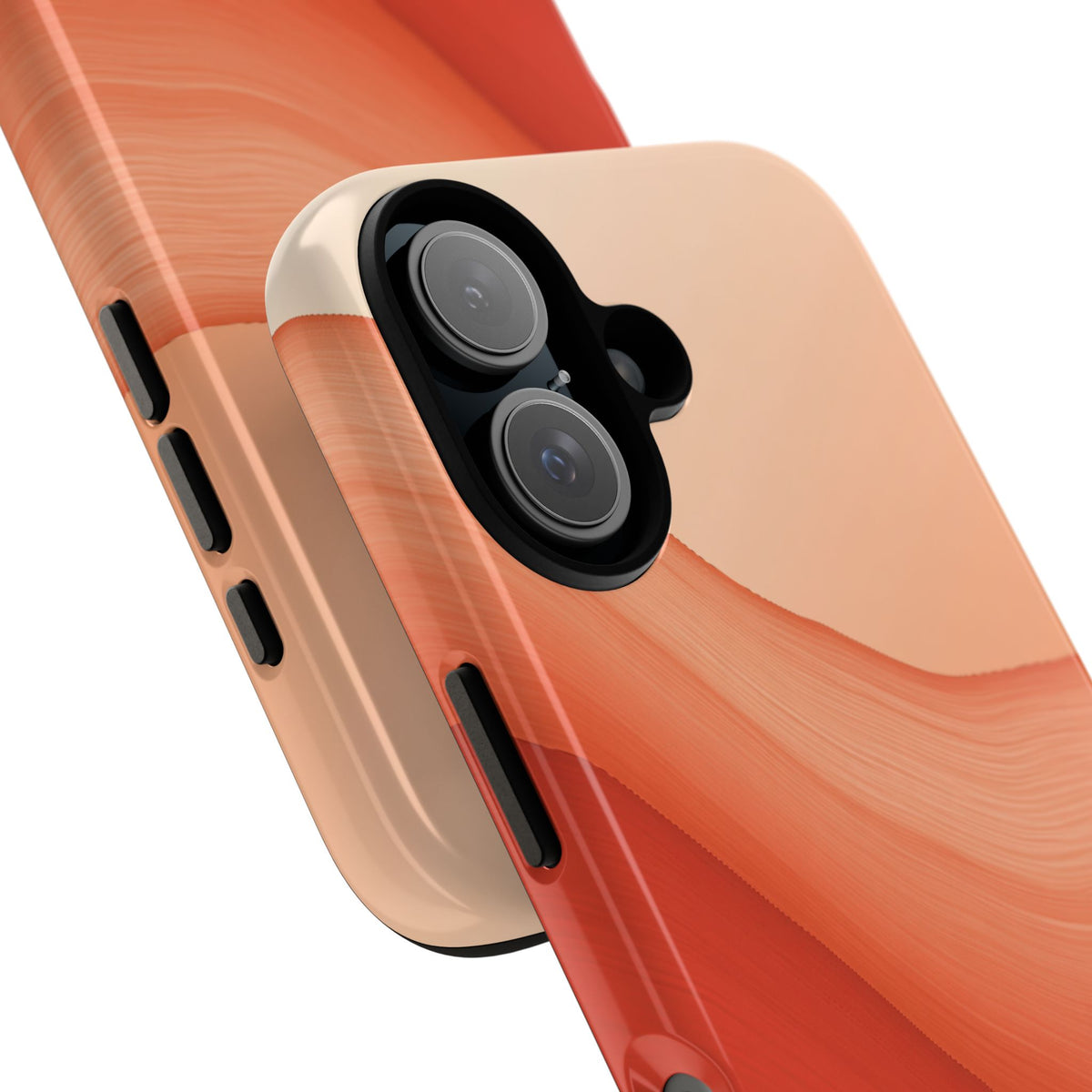 Terracotta Flow · Tough Phone Case for iPhone · Orange