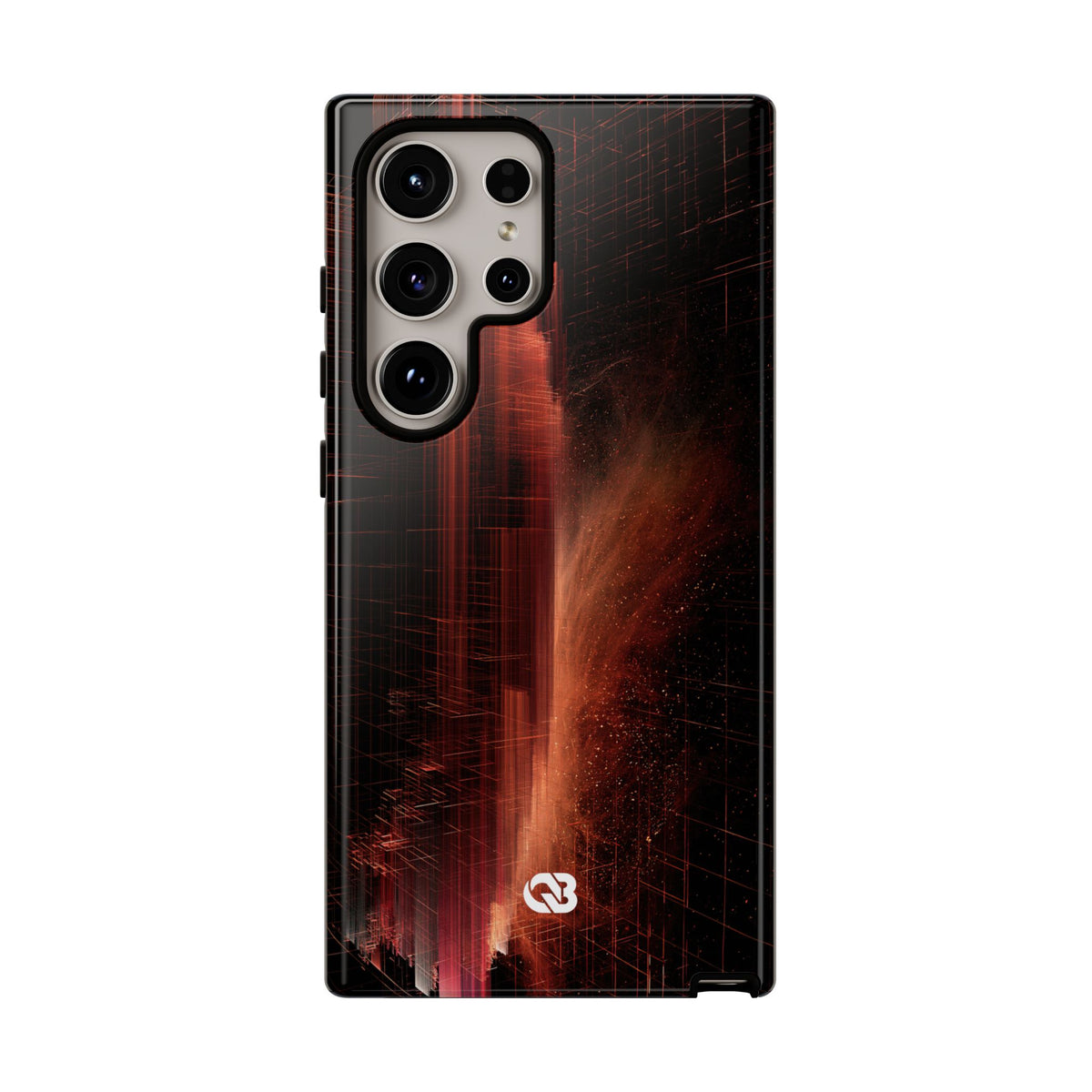 Luminous Monolith · Tough Phone Case for Samsung · Black