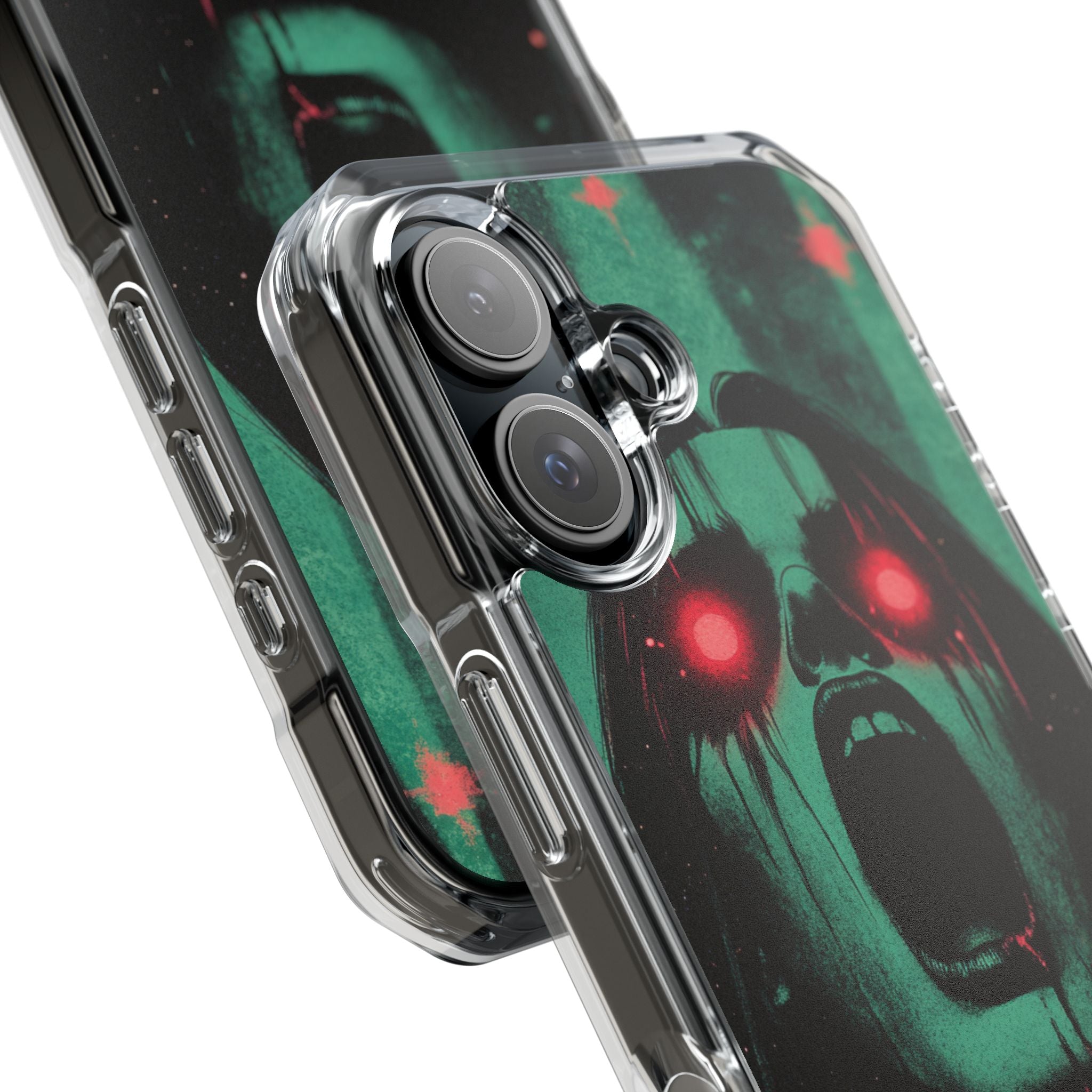 Crimson Emerald Scream · Impact Phone Case for iPhone · Magsafe