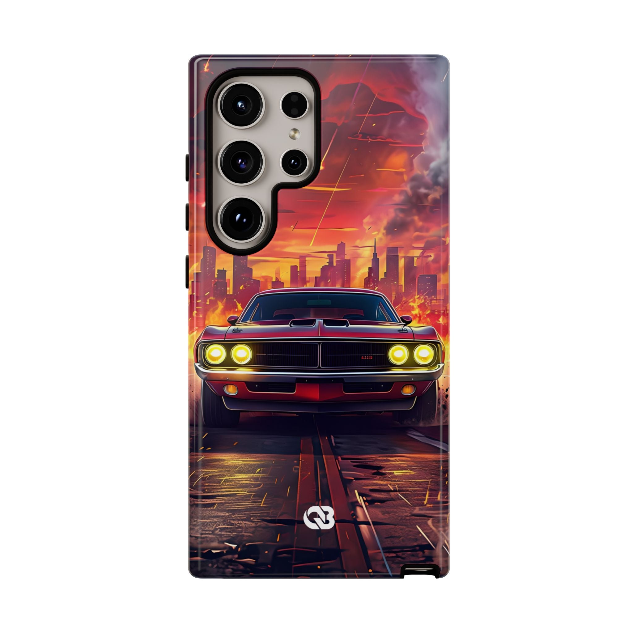 Inferno City Run · Tough Coque de téléphone pour Samsung