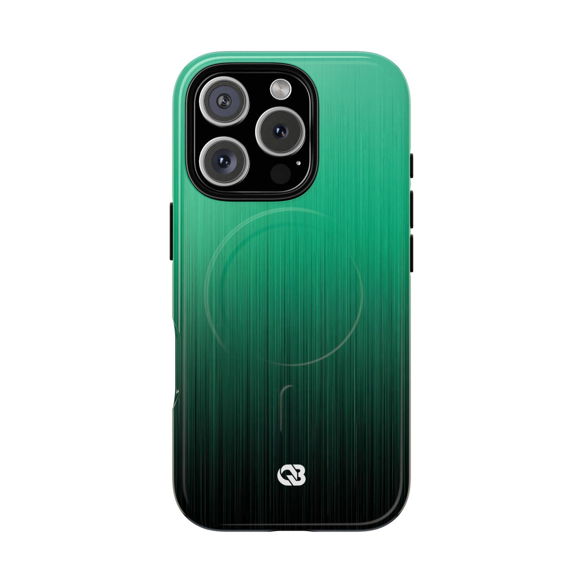 Emerald Cascade · Tough 2.0 Magnetic Phone Case for iPhone · Green