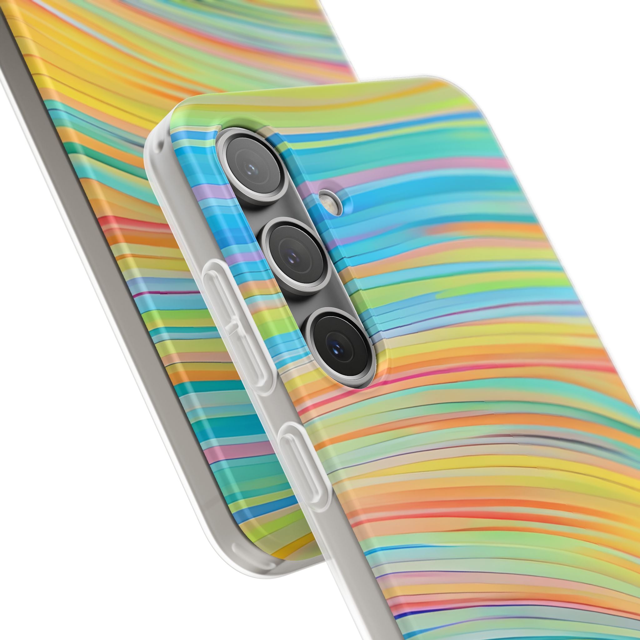 Prism Ribbon Flux · Soft Custodia per Samsung