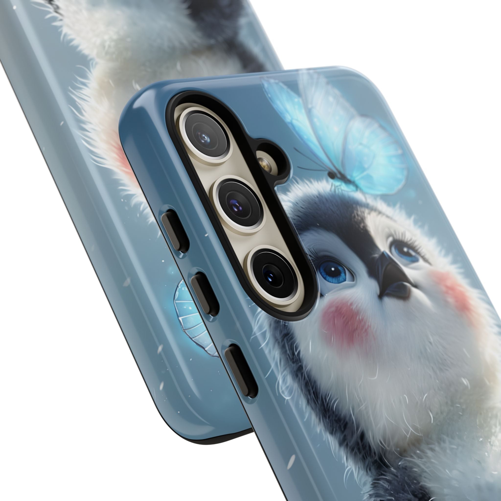 Frosty Penguin Glow · Tough Phone Case for Samsung