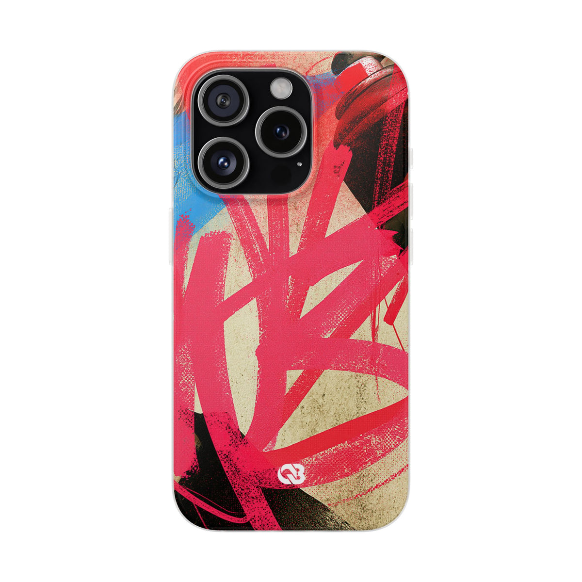 Neon Spray Tag · Lite Phone Case for iPhone · Pink