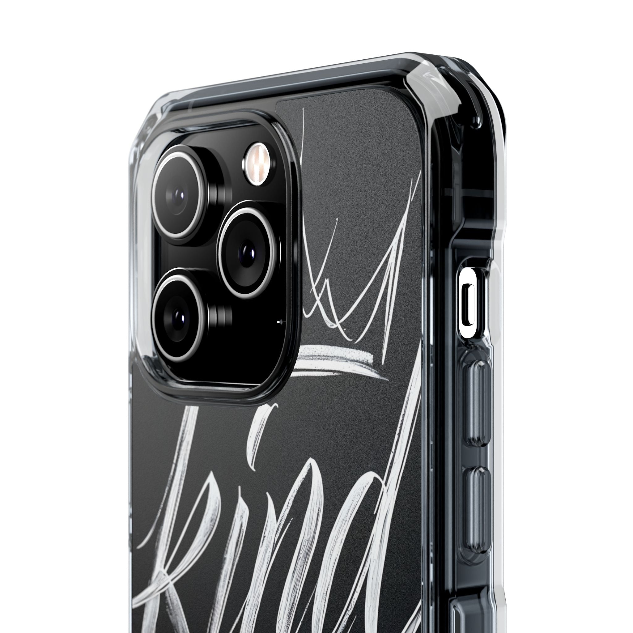 Noir Crown Script · Impact Phone Case for iPhone · Magsafe