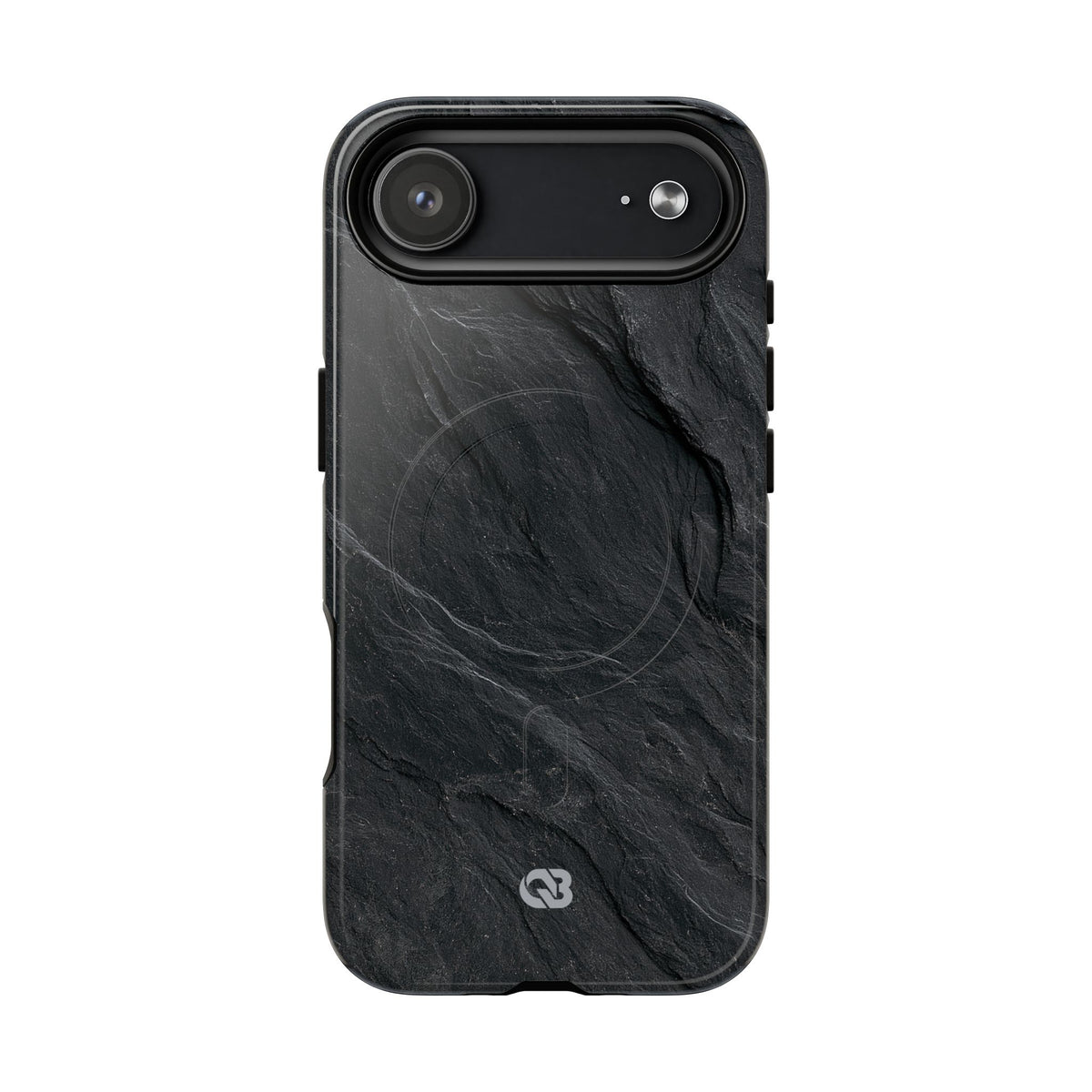 Black Tough 2.0 Magsafe Phone Case for iPhone - Midnight Slate Ridge