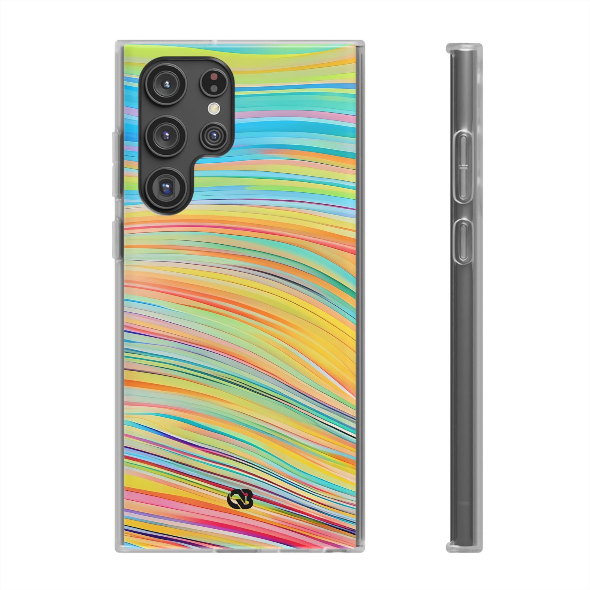 Prism Ribbon Flux · Soft Custodia per Samsung