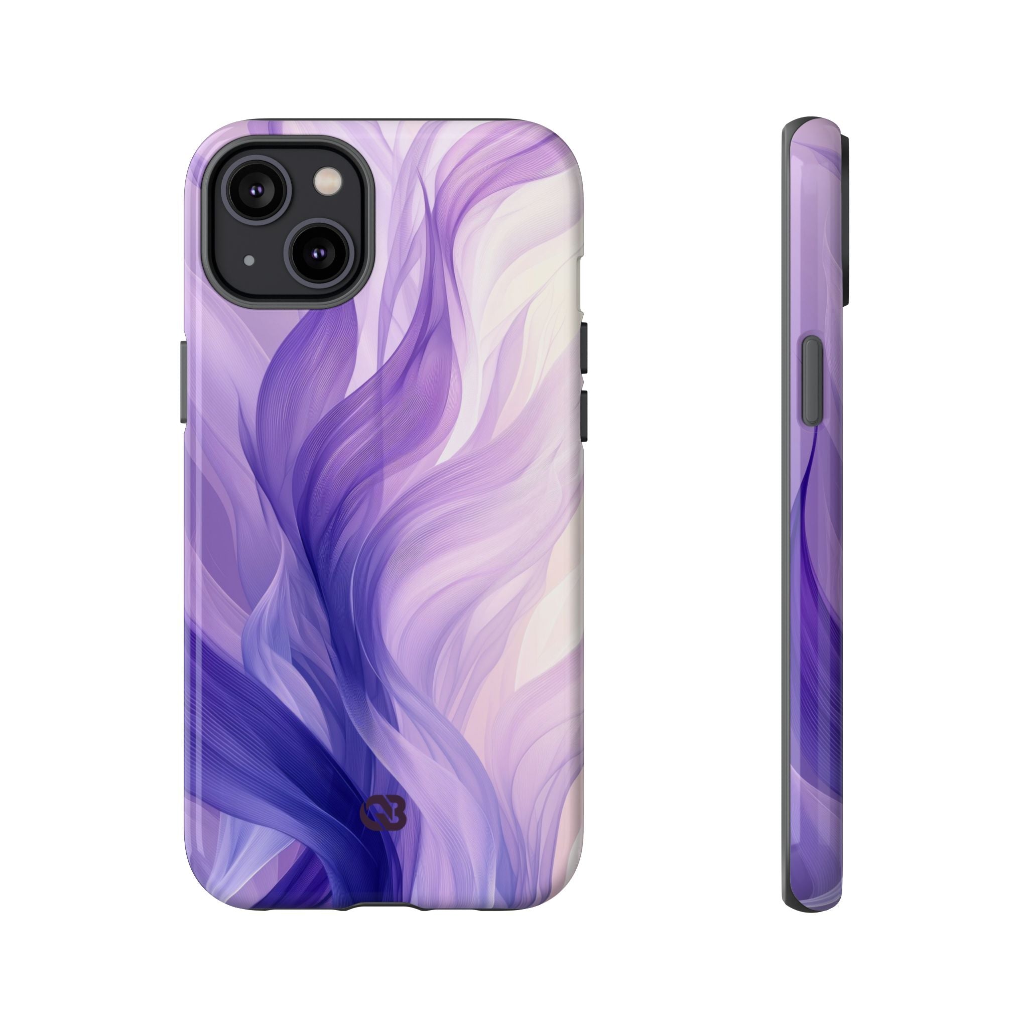 Amethyst Silk Waves · Tough Phone Case for iPhone