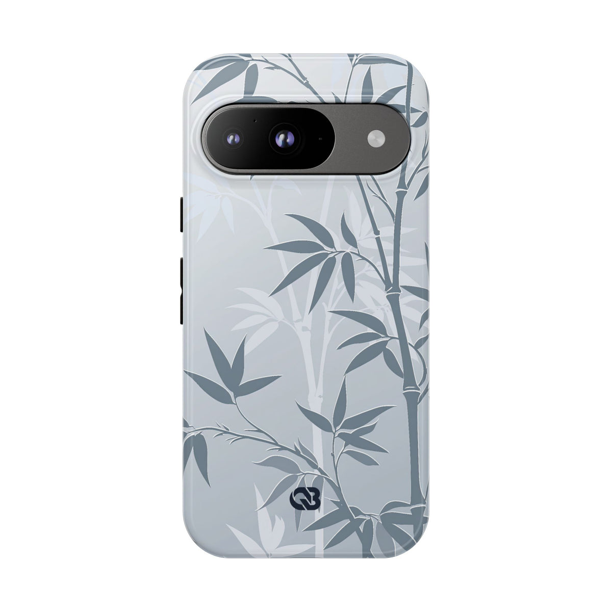 Misty Bamboo Grove · Tough Phone Case for Pixel · Blue