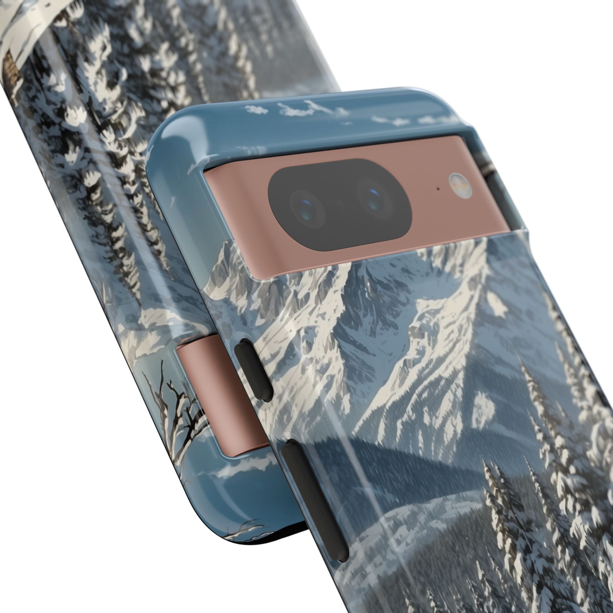 Frozen Ridge Valley · Tough Phone Case for Google Pixel